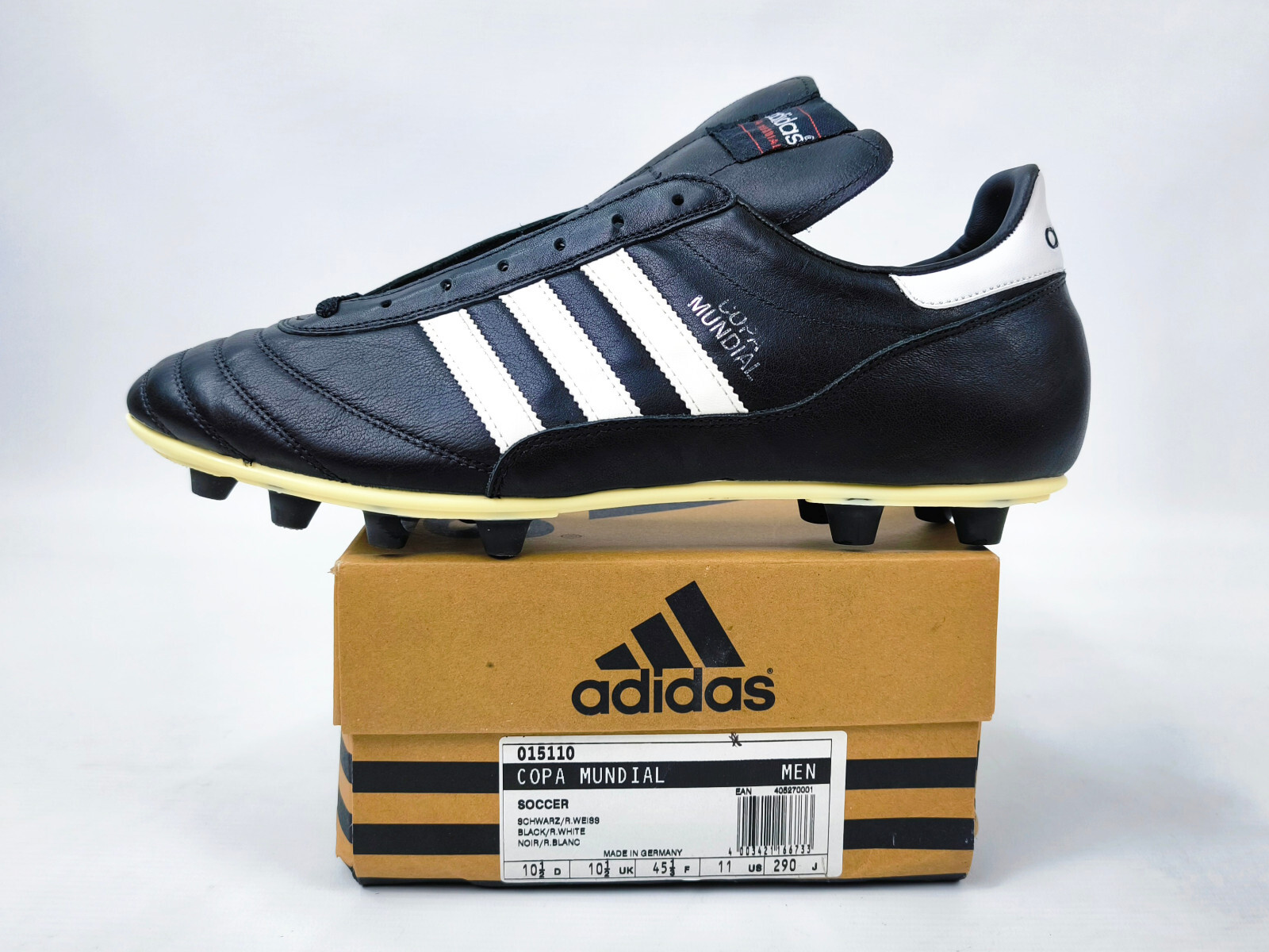 adidas Copa Mundial Fussballschuhe 2000 EUR 45 1/3 / UK 10.5 Fussball 015110