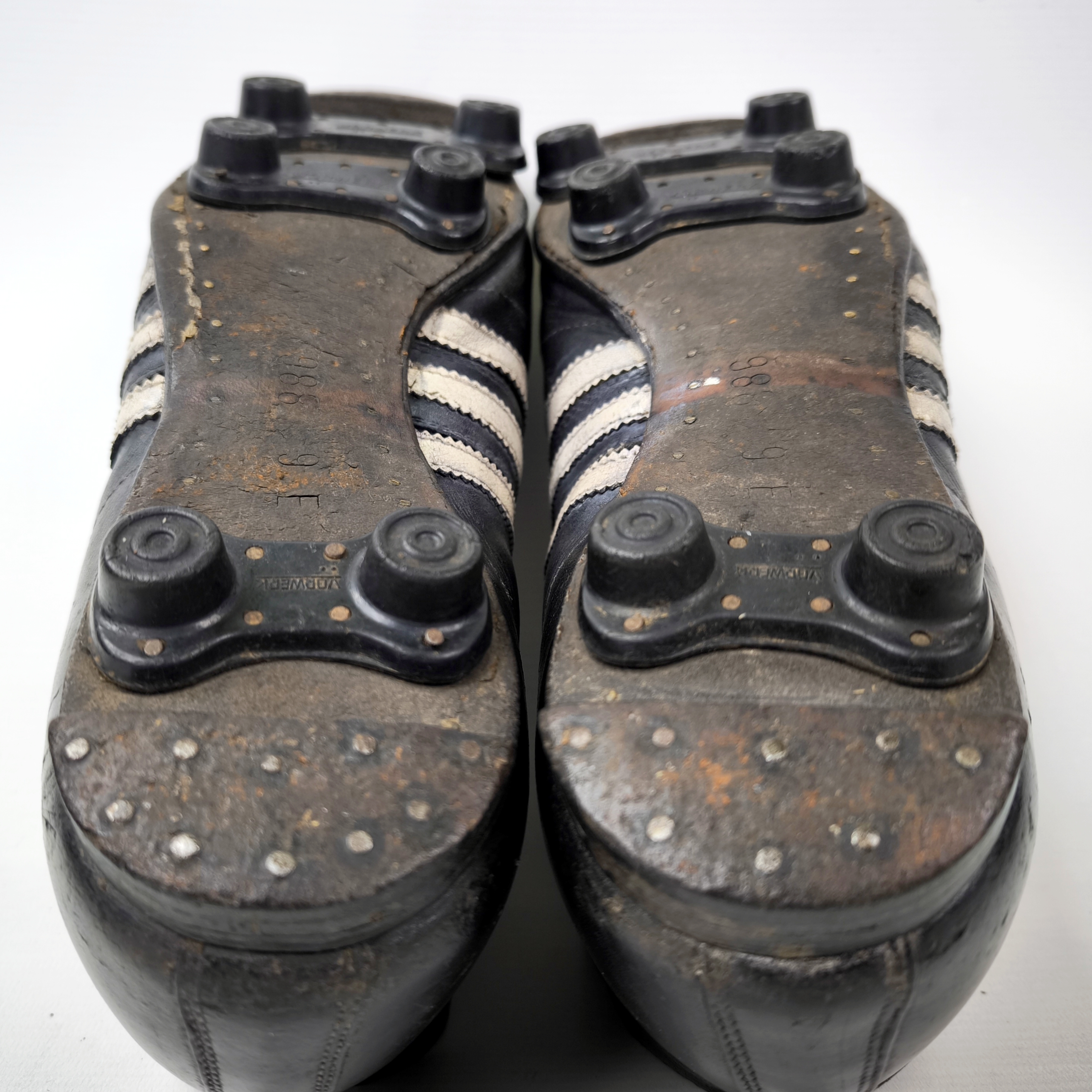 adidas Fussball Schuhe 1950s EUR 43 / UK 9 Western Germany vintage Club