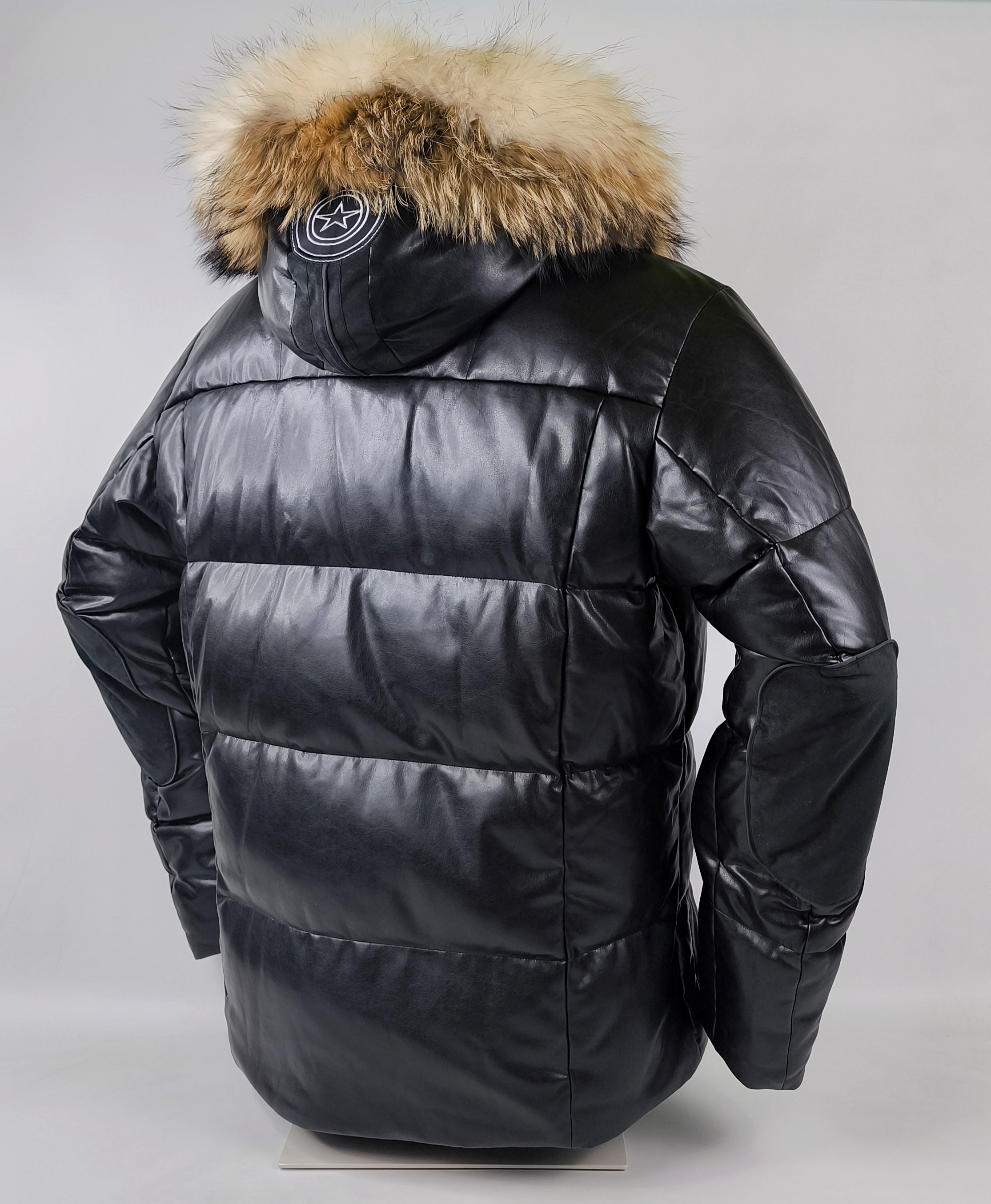 Bogner Skijacke Daunenjacke Tech Leder Gr. 54 (XL) schwarz Herren Luxus Jacke