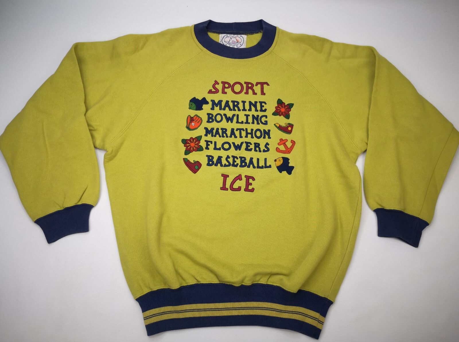 Sport Ice by Iceberg Pullover Gr. M Italy vintage 90s