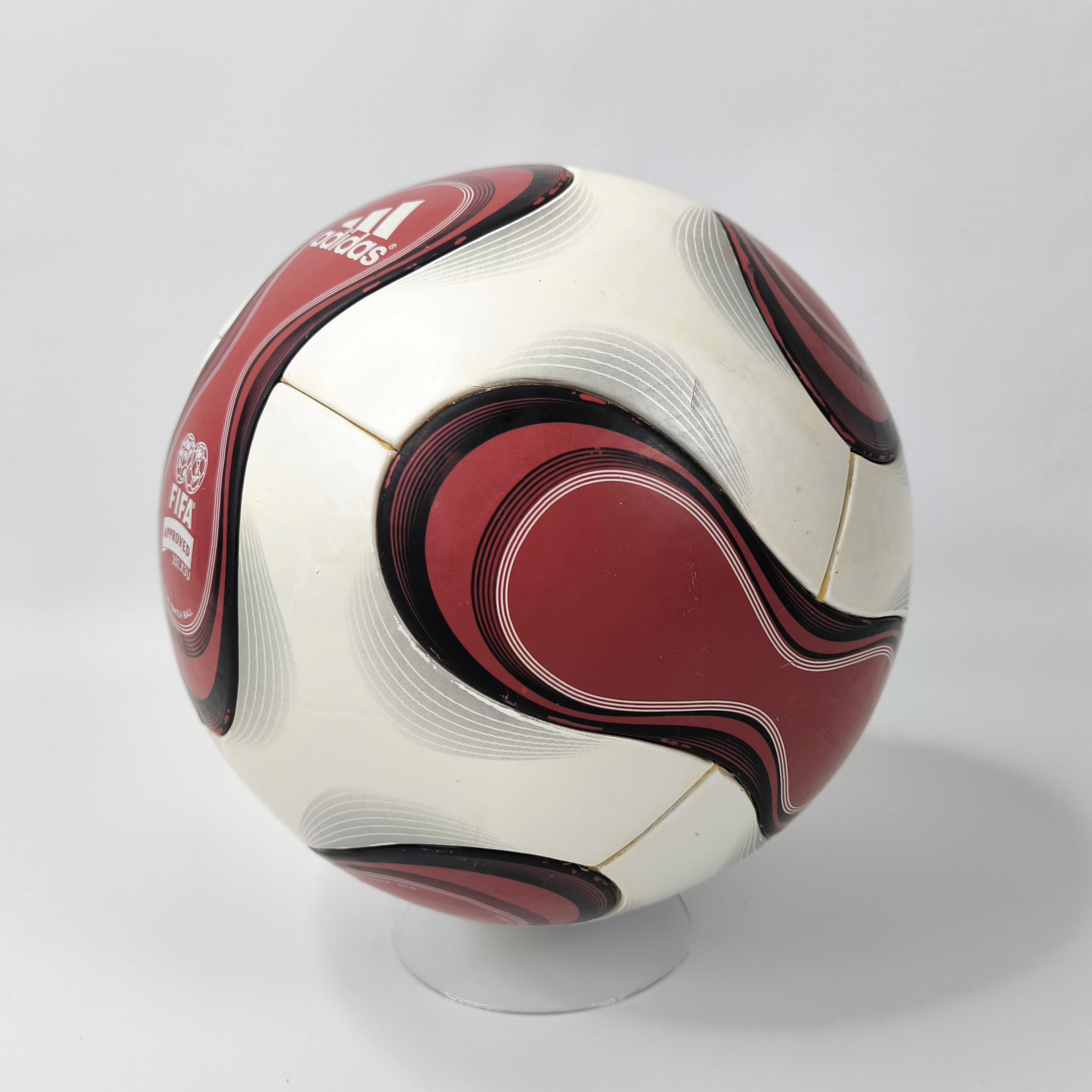 adidas Teamgeist Fussball rot Official Matchball 801627