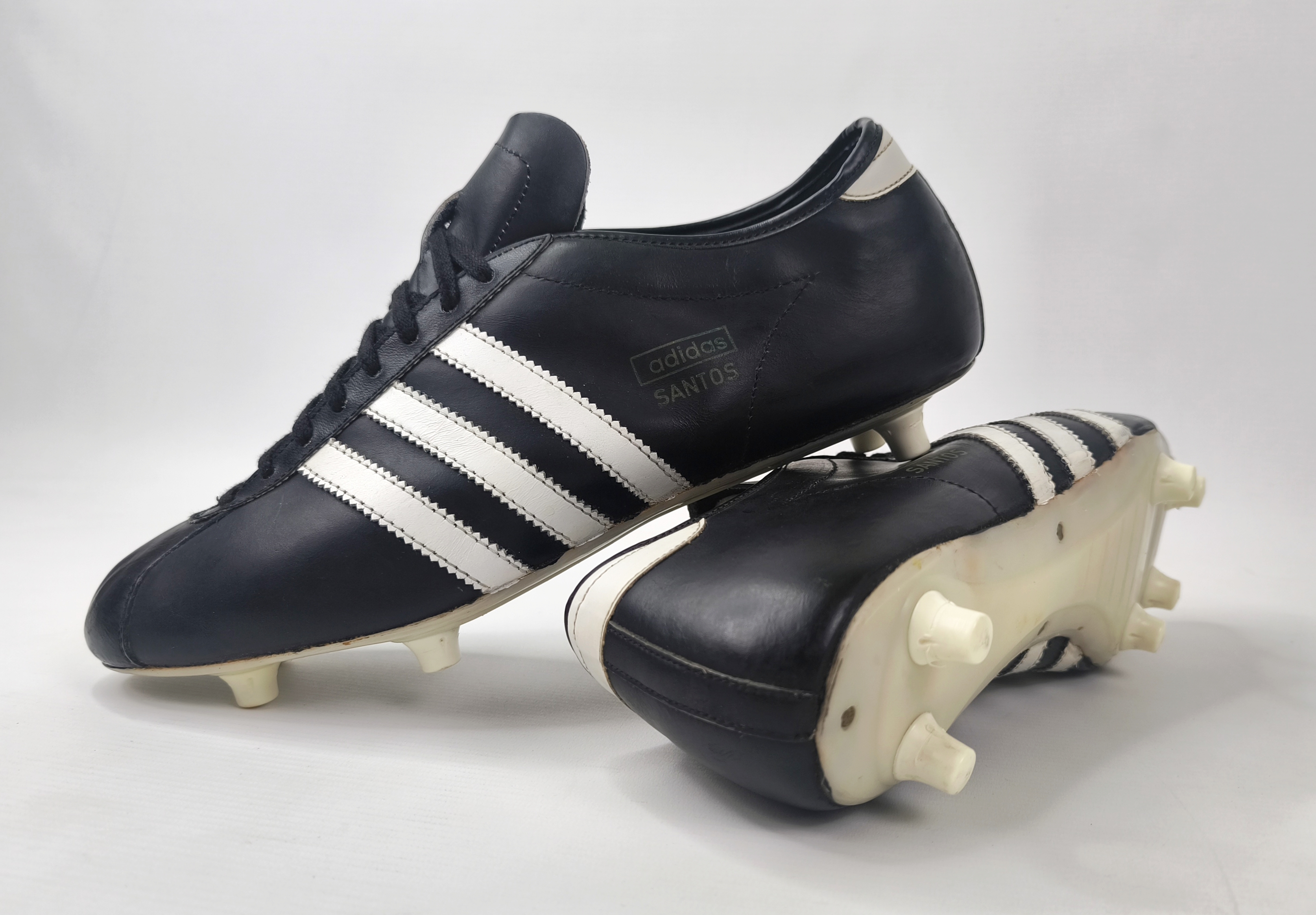 adidas Santos Fussball Schuhe EUR 46 2/3 UK 11.5 West Germany 60s 70s vintage