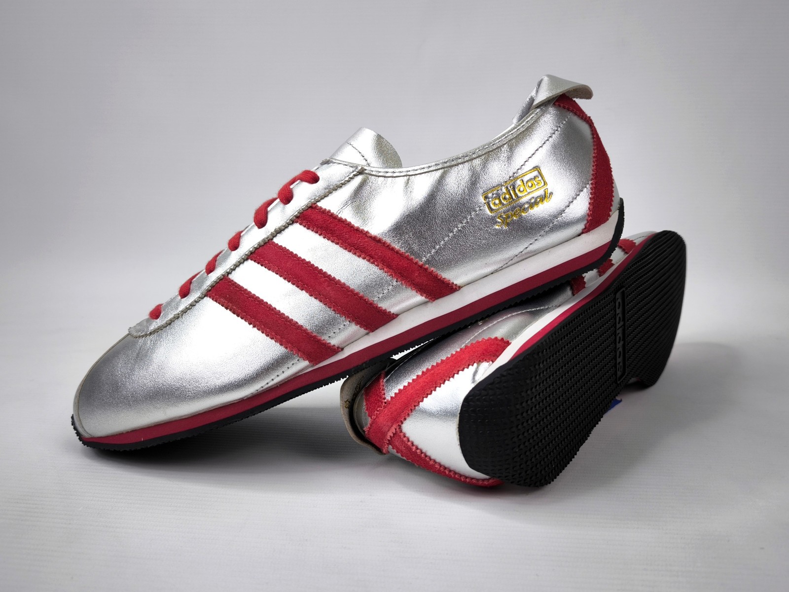 adidas Marathon Vin M `62 silber 2007 Gr. UK 10.5 / Eur 45 1/3 Special 096953