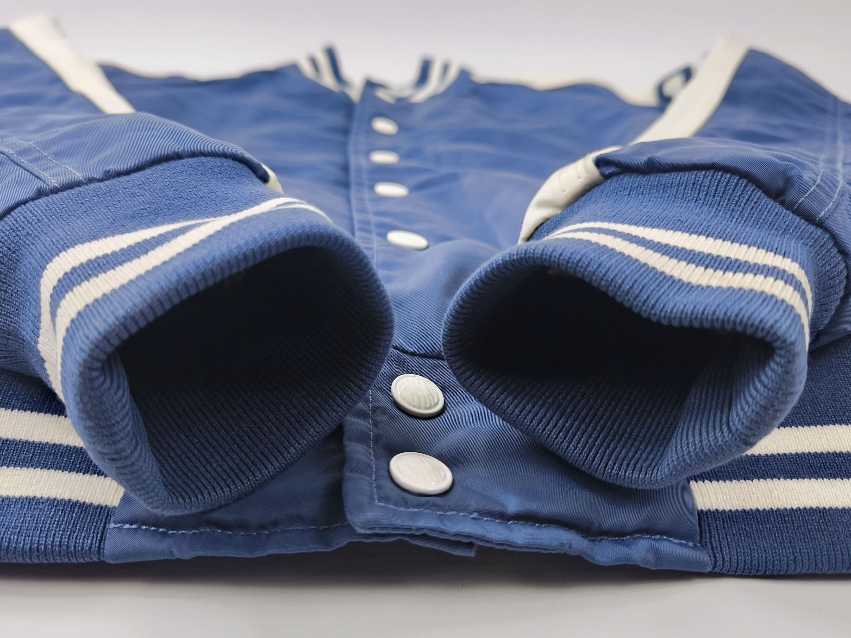 Replay Jacke 23 INC. blau Gr. S großes Rückenlogo Baseball jacket