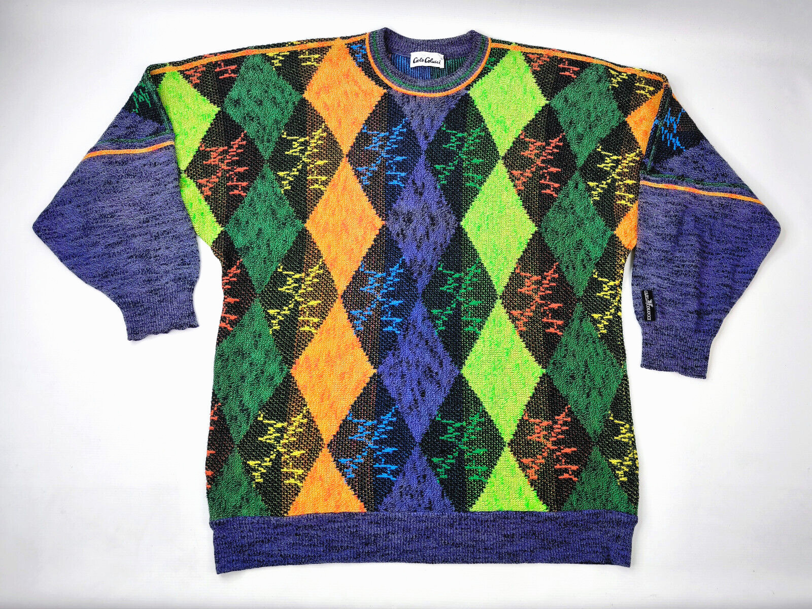 Carlo Colucci Pullover Herren Gr. 54 (XL) sehr schöne Farbkombination