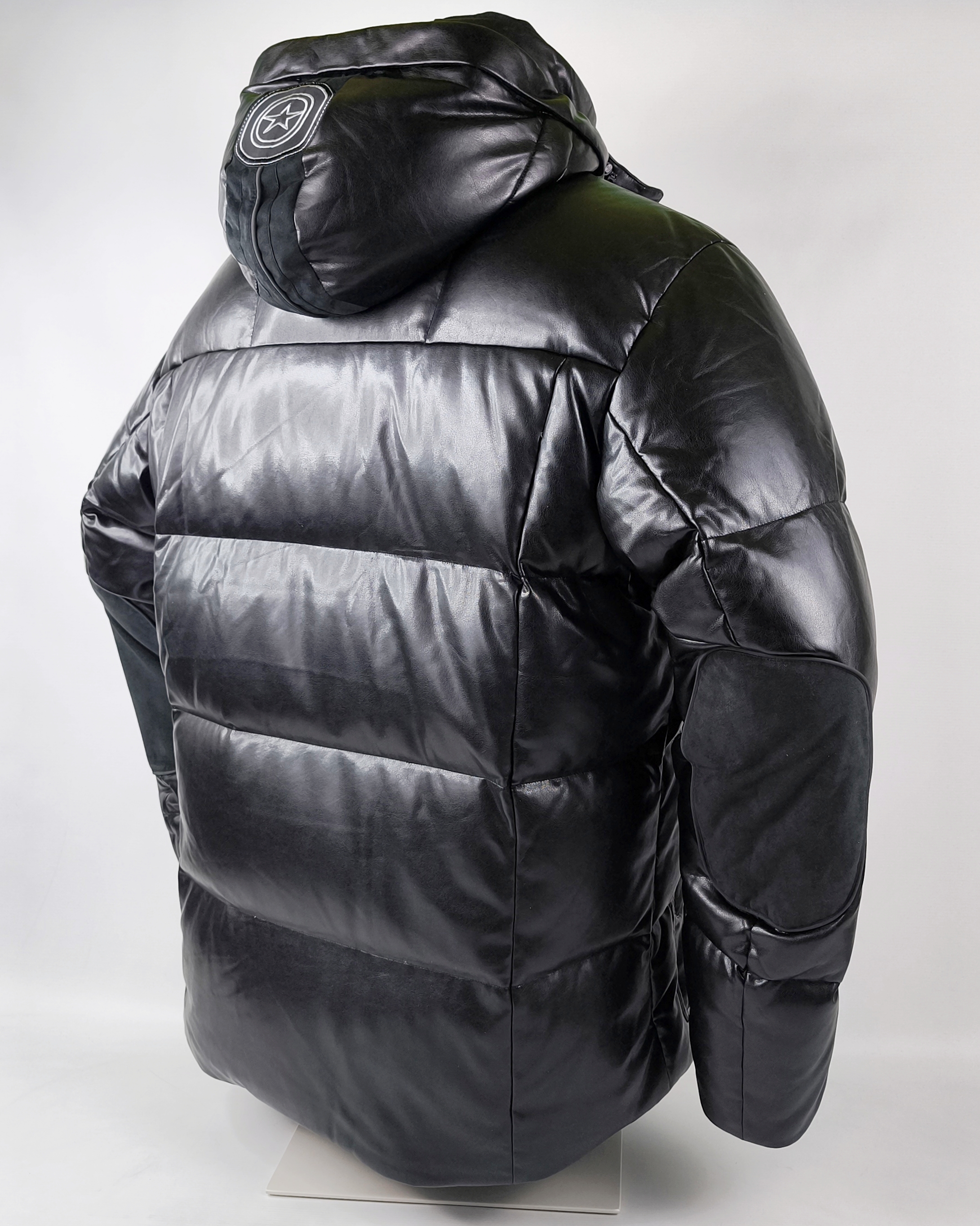 Bogner Skijacke Daunenjacke Tech Leder EU 56 (XXL) schwarz Herren Luxus Jacke