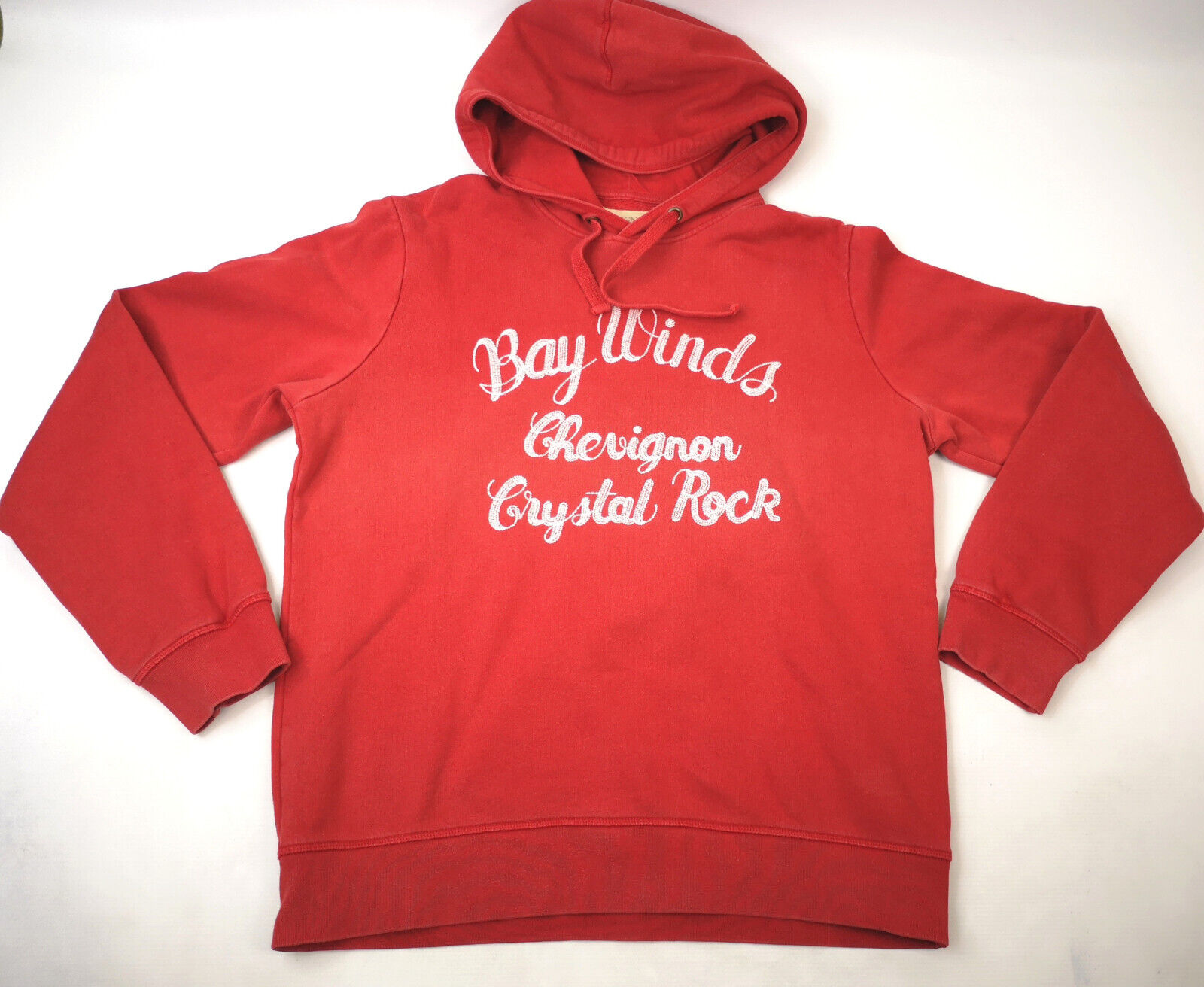 Chevignon Bay Winds Herren Pullover rot Gr. L Hoodie Kapuzenpullover