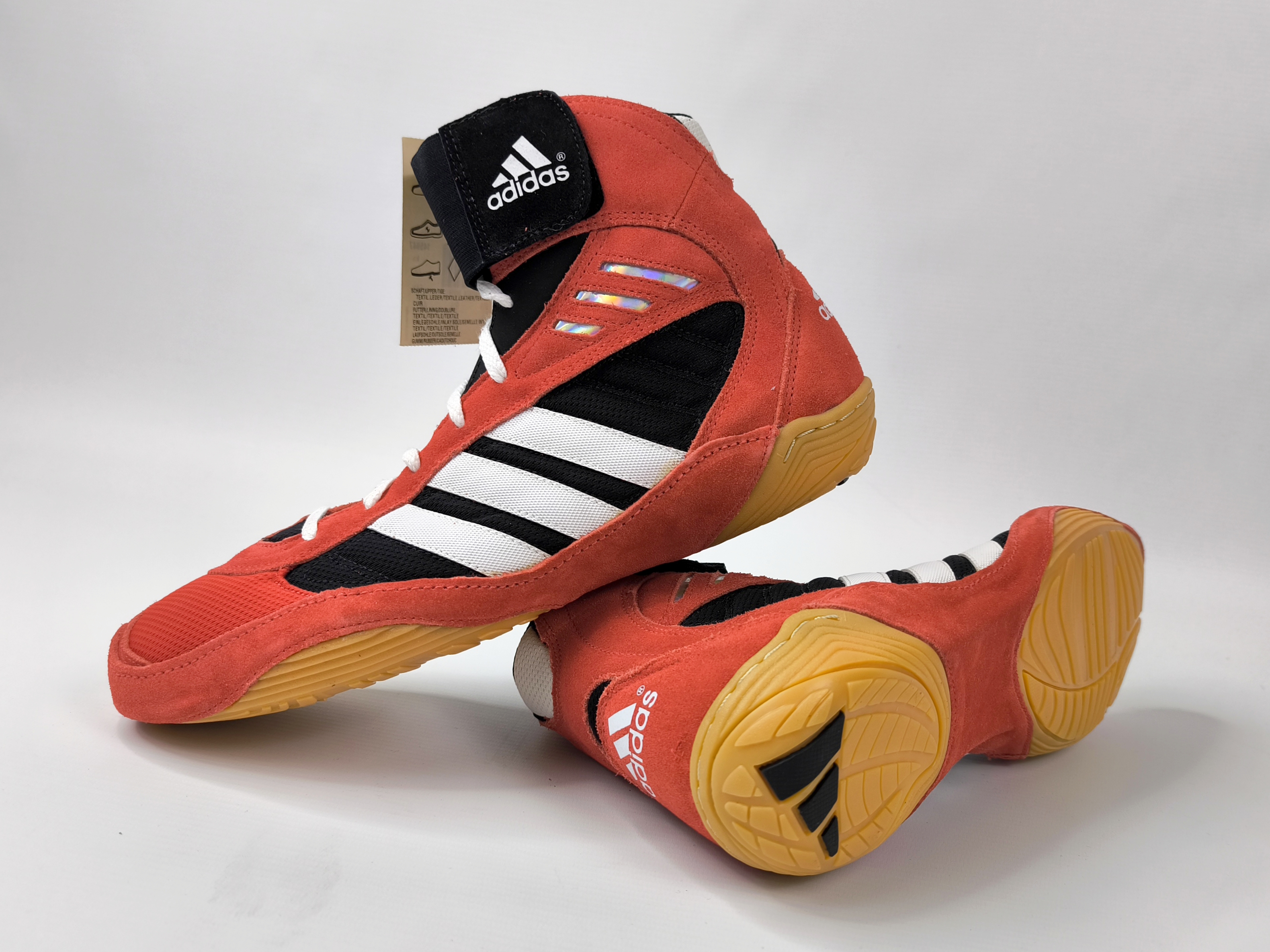 adidas Wrestling Schuhe Pretereo rot 2003 EUR 44 UK 9.5 combat 145947 neu