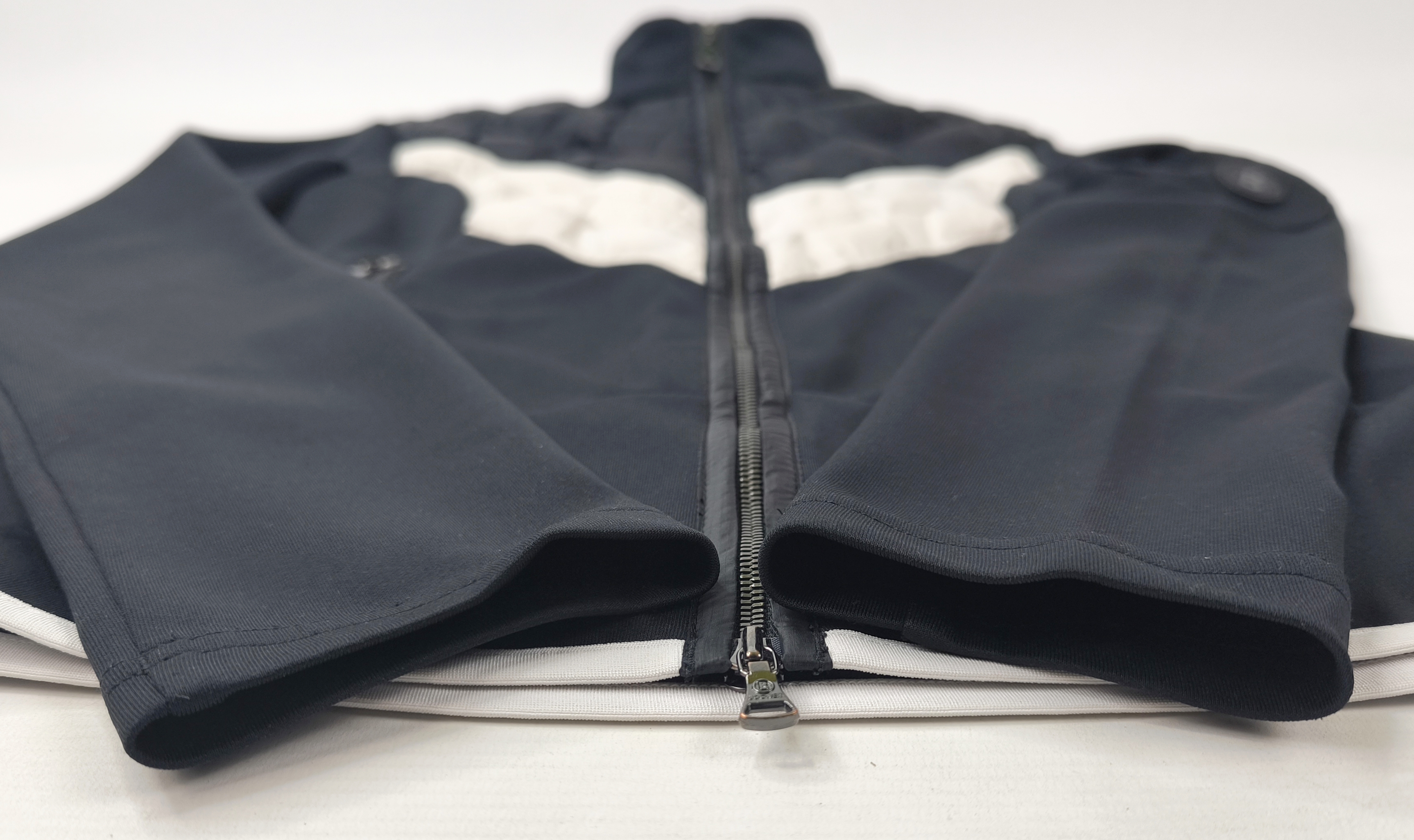 Bogner Jacke Hybrid schwarz Polyamid Gr. 36 (S) stretch Logo Patch