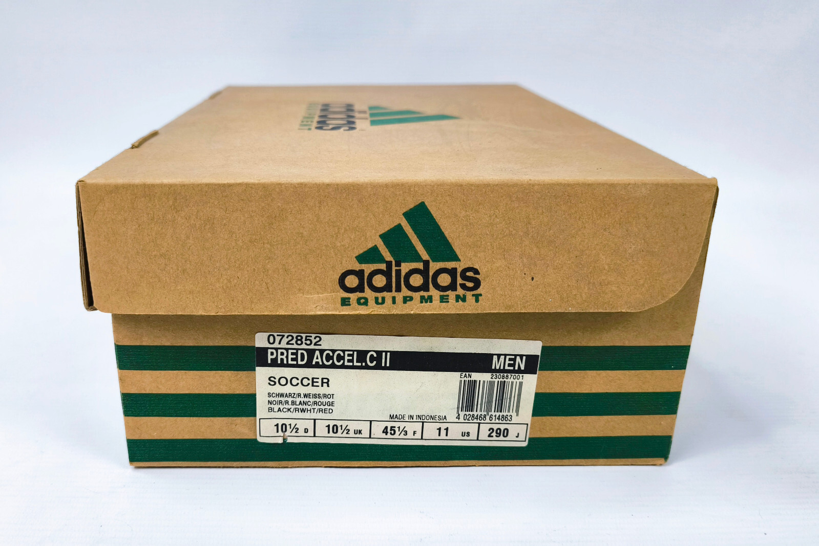 adidas Predator Accelerator Gr. 45 1/3 / UK 10.5 Karton / box only 072852