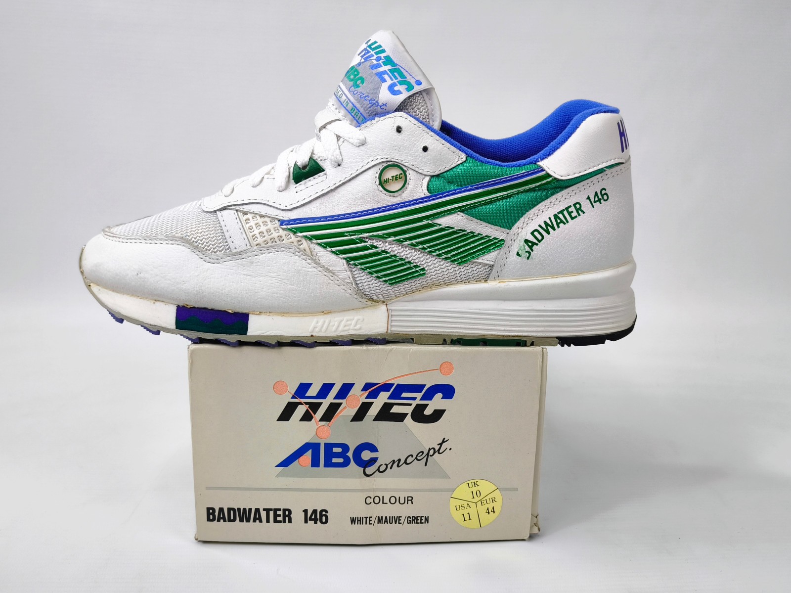 Hi-Tec Badwater 146 Schuhe 1989 Eur 44 / US 11 ABC Concept vintage shoes BNIB