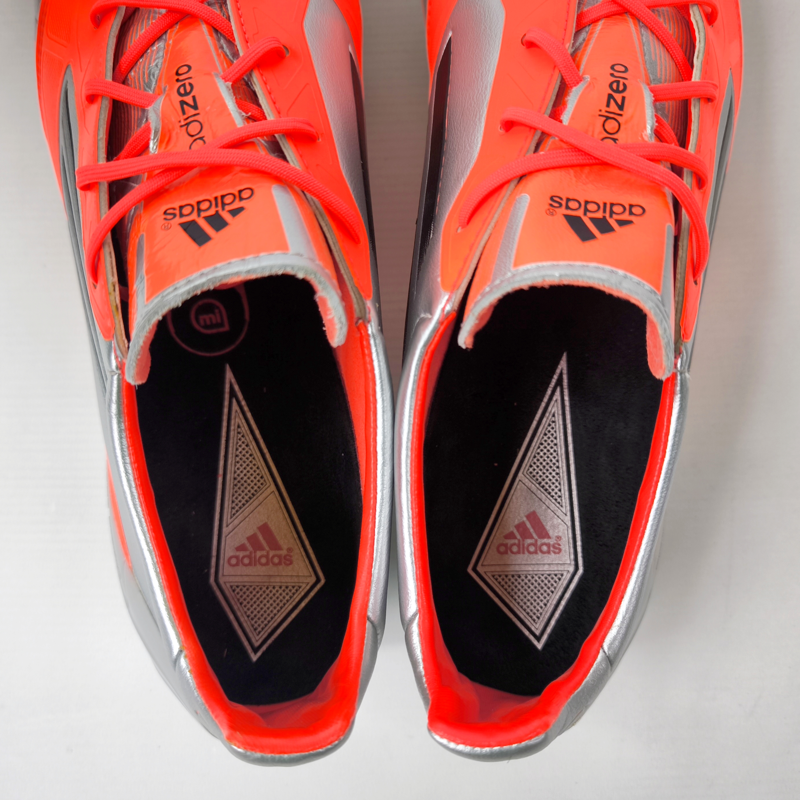 adidas Adizero F50 XTRX SG EUR 47 1/3 / UK 12 aus 2012 orange silber G64220