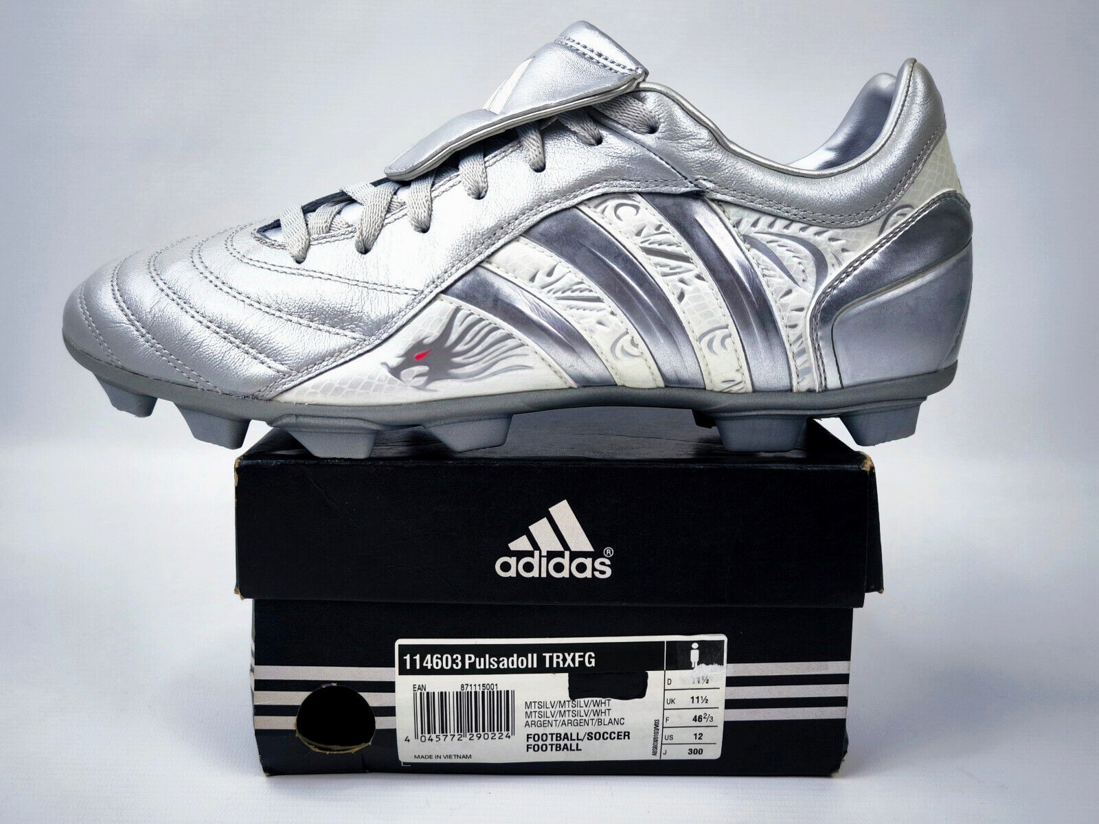 adidas Predator Pulsado II TRX FG Beckham Gr. EUR 46 2/3 / UK 11.5 Pulse 114603