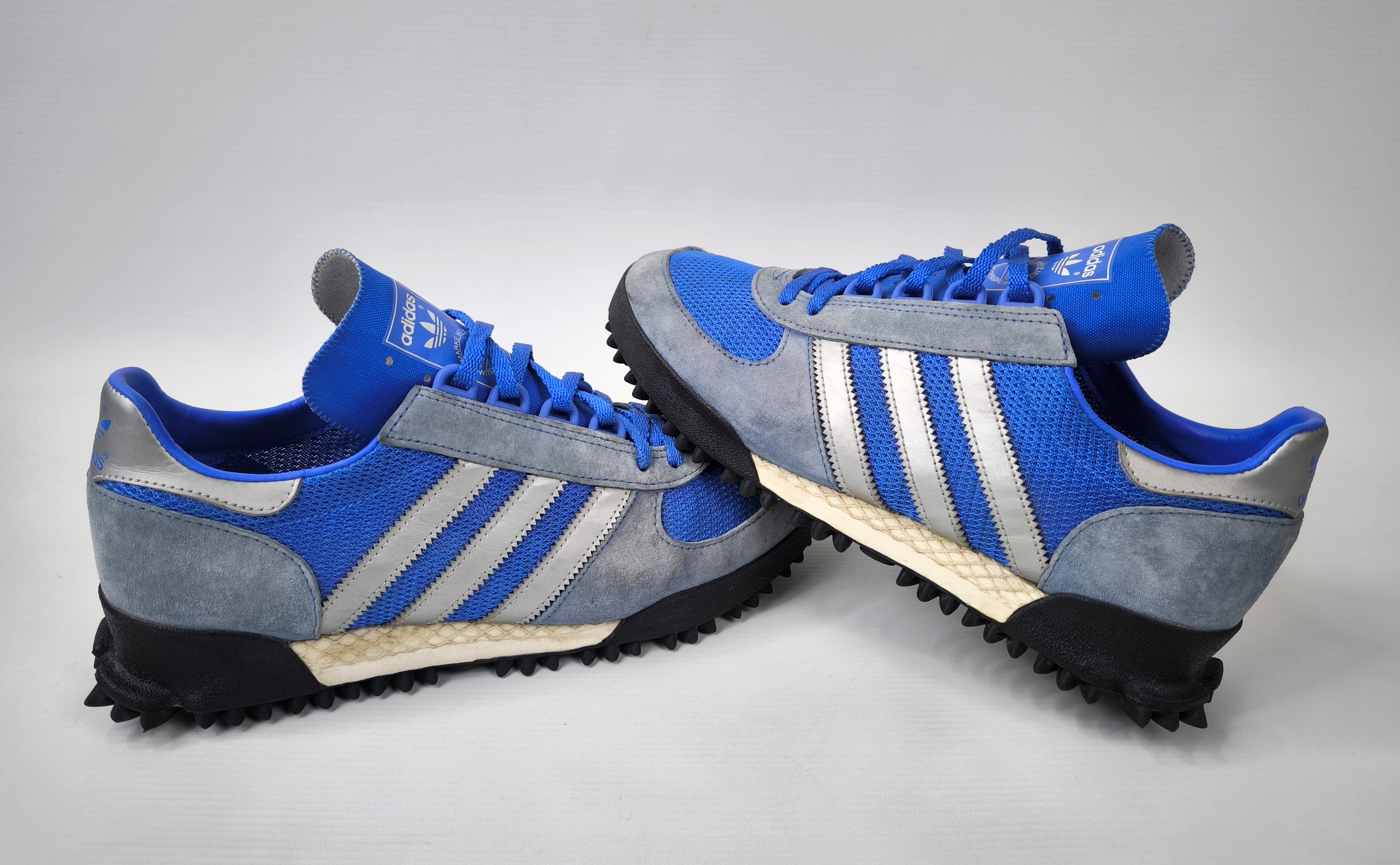 adidas Marathon TR Trainer Schuhe EUR 42 - UK 8 aus 2017 BB6802 blau silber