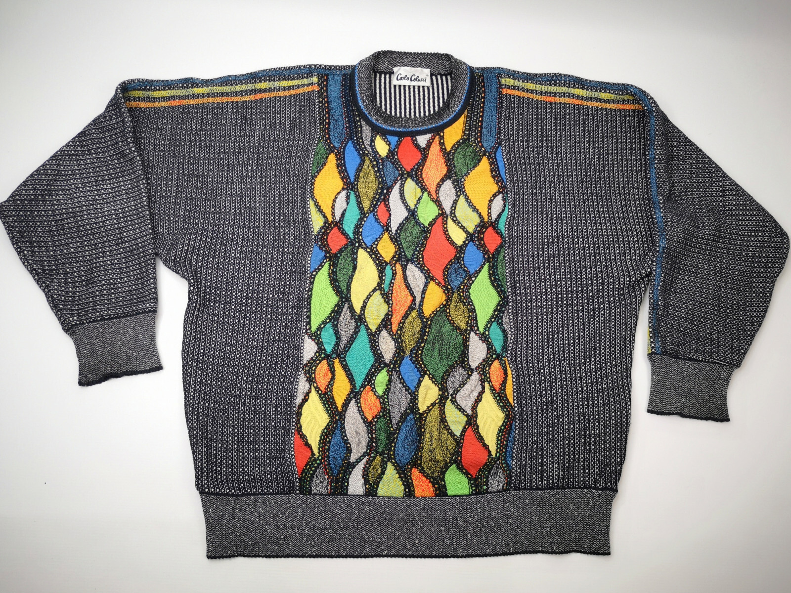 Carlo Colucci Herren Pullover Gr. 50 (L)