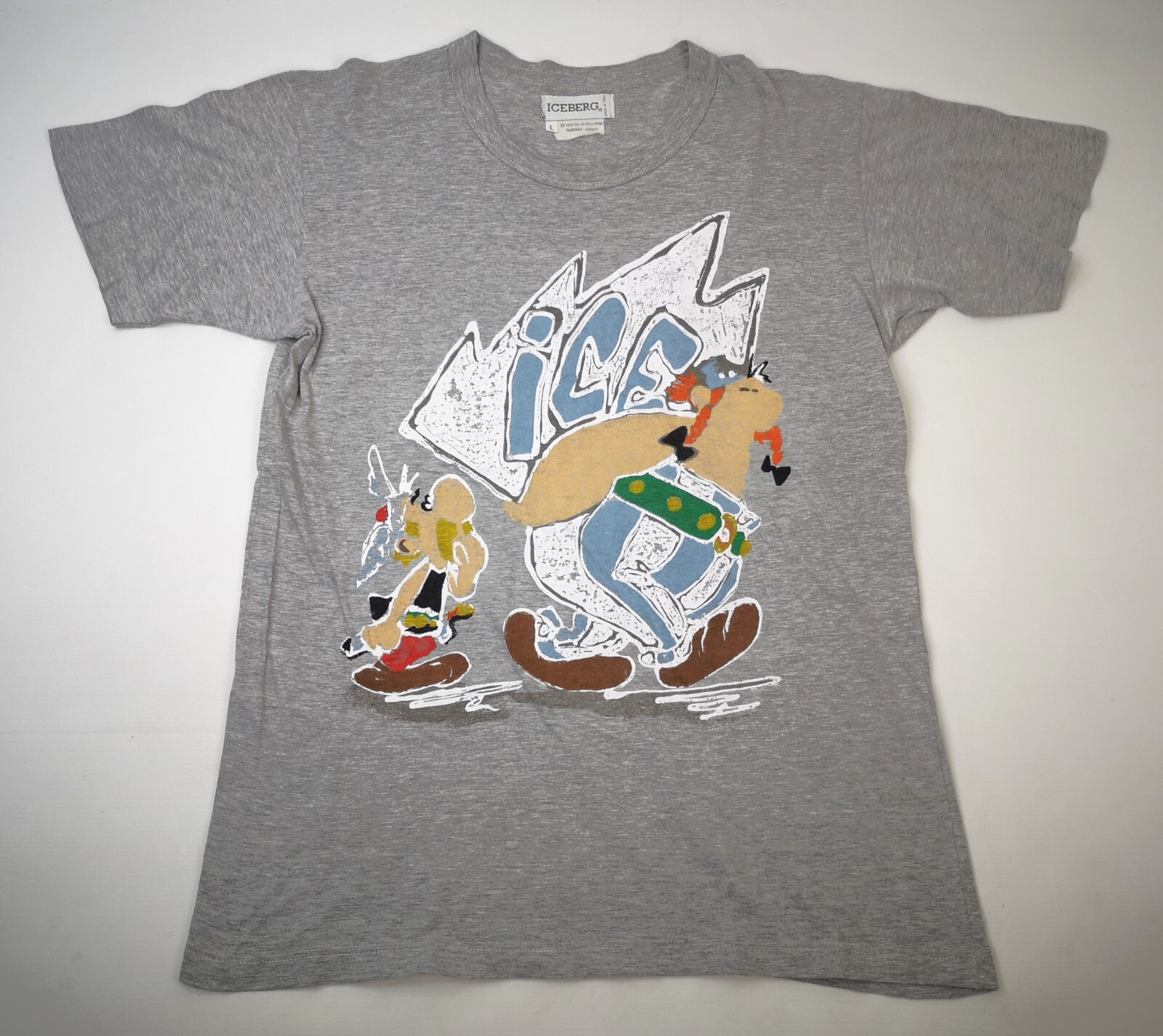 Iceberg T-Shirt Asterix und Obelix Gr. L
