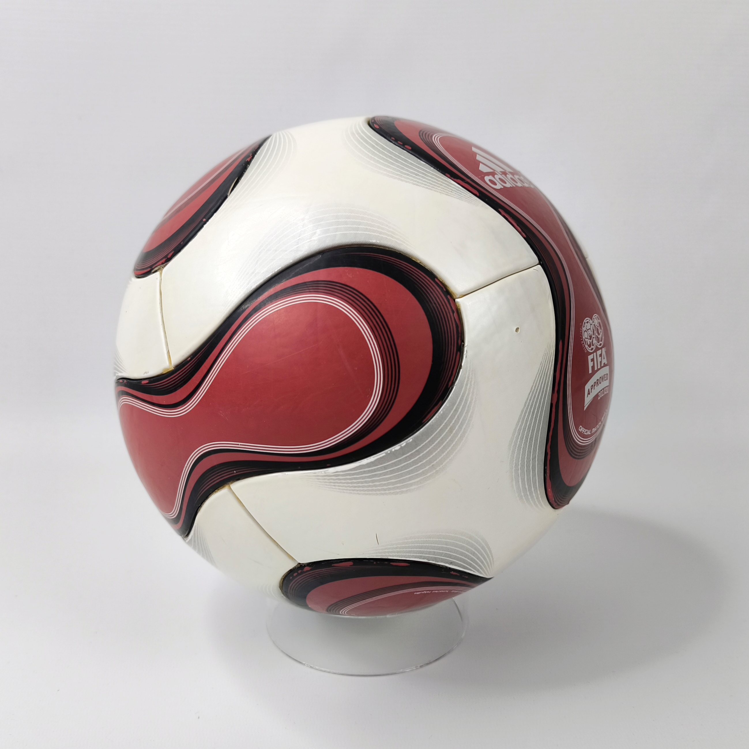 adidas Teamgeist Fussball rot Official Matchball 801627