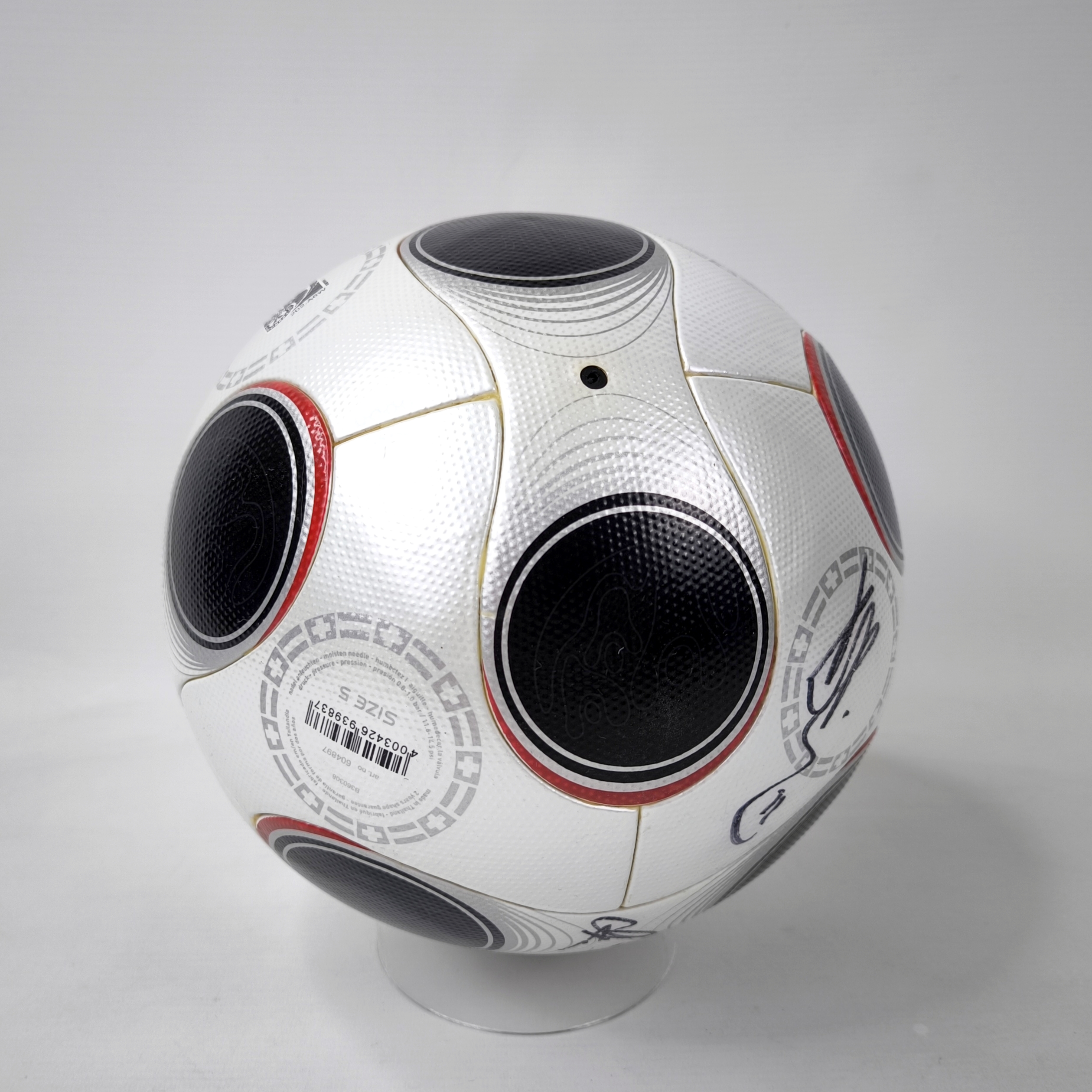 adidas Fußball Europass EM Euro 2008 Official Matchball 604897 neu unbespielt