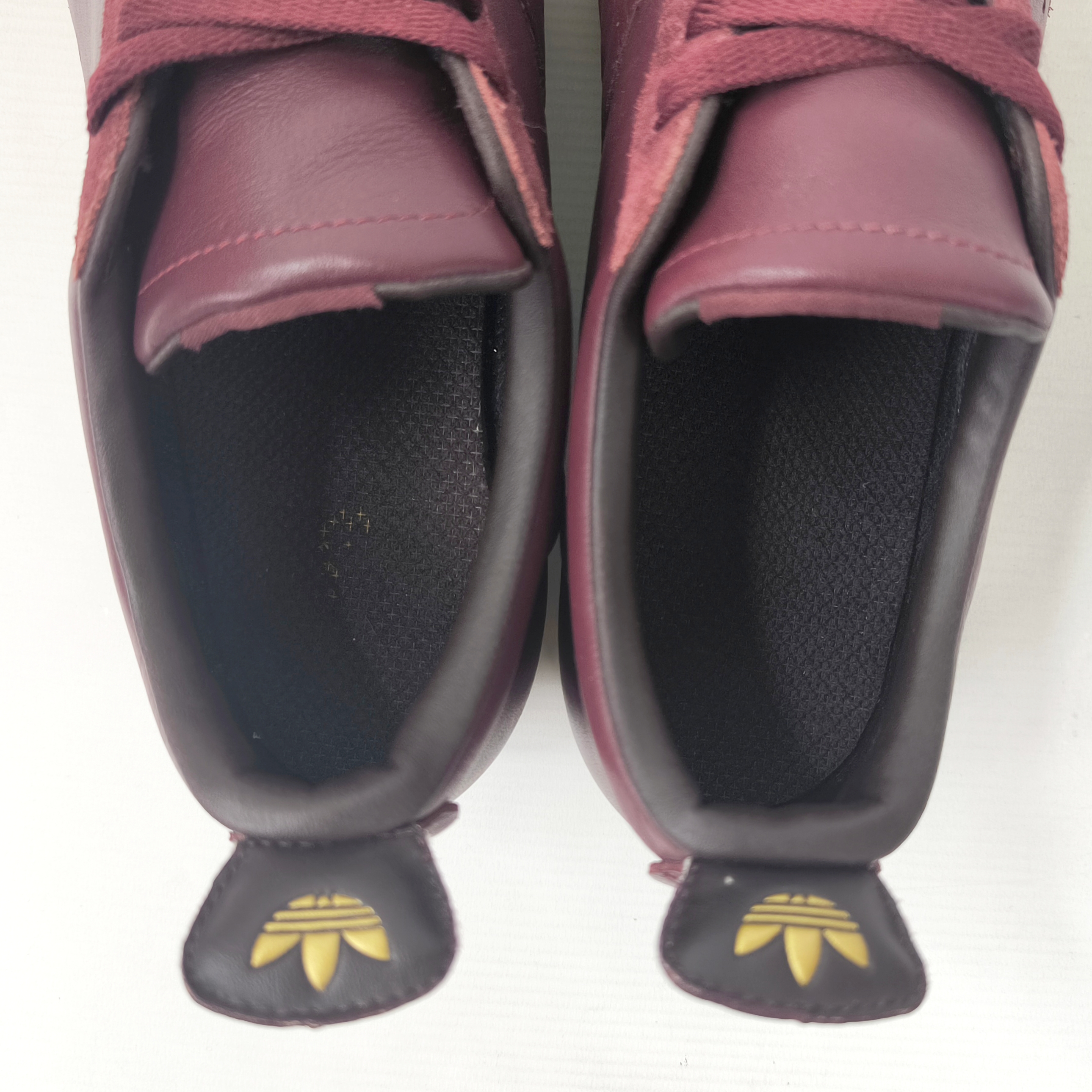 adidas Vina Del Mar Schuhe bordeaux EUR 42 2/3 UK 8.5 aus 2003 Chile 015894