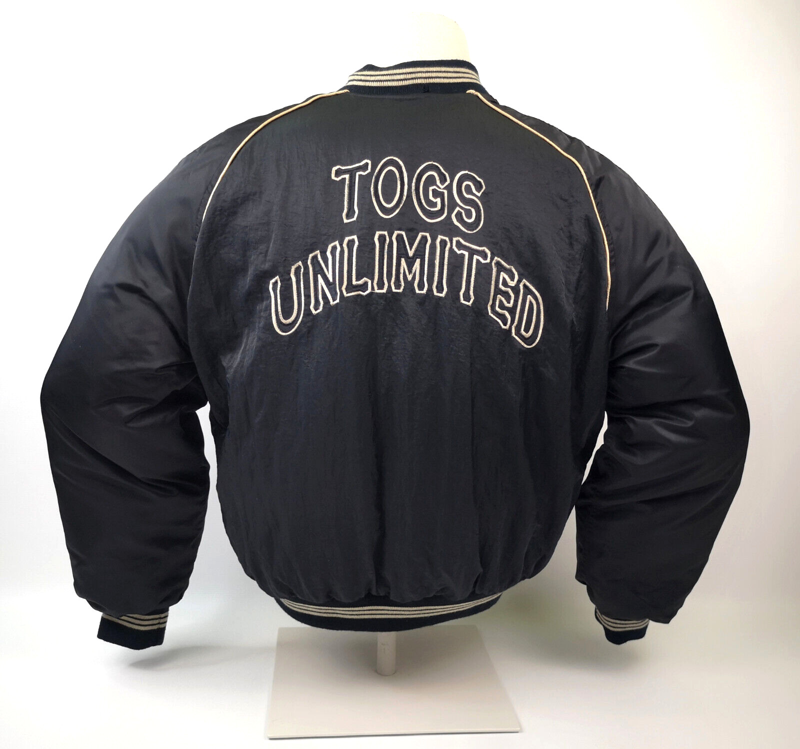 Chevignon 2 in 1 Wende- / Daunen Jacke Togs Unlimited Gr. XL (L) schwarz orange