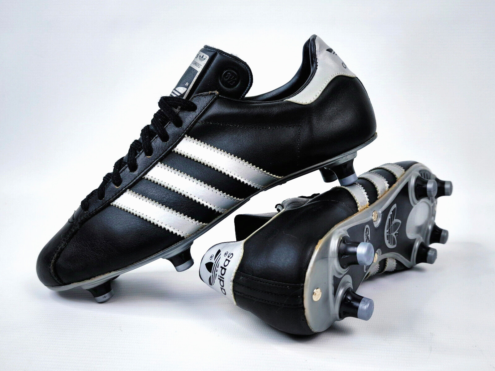 adidas River Plate Fussball Schuhe Gr. 40 / UK 6.5 Made in France BN vintage