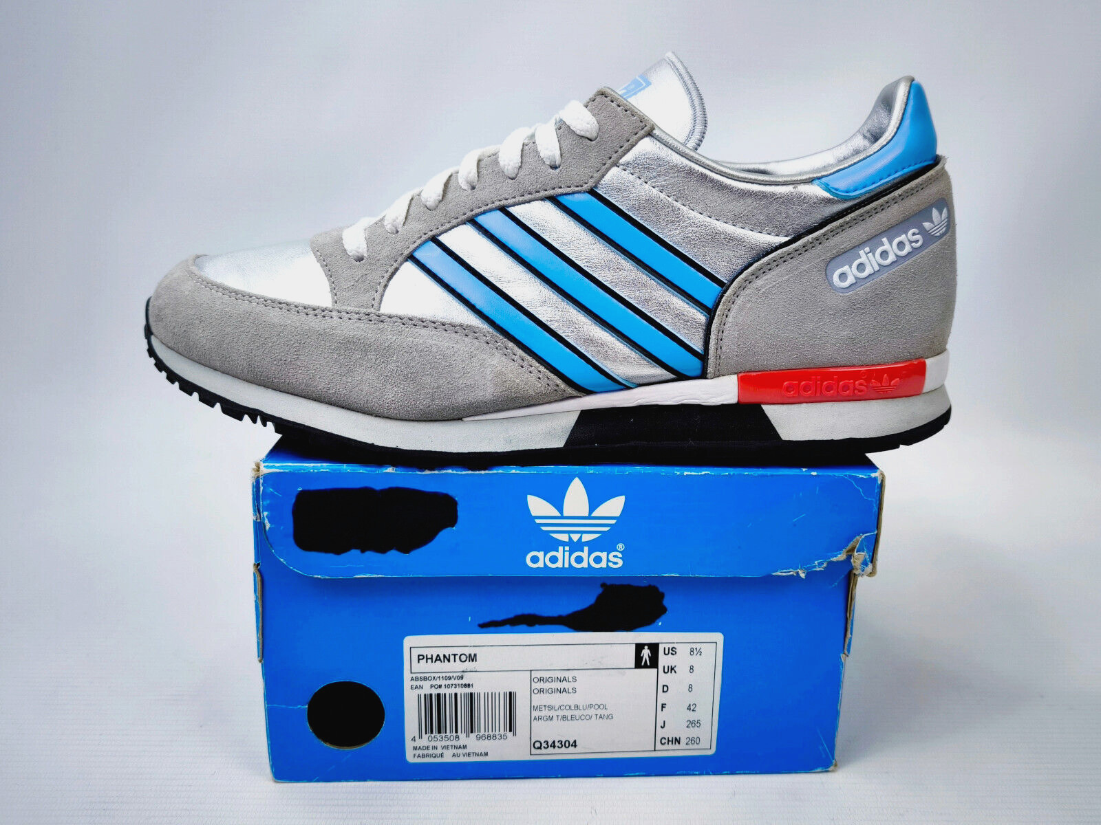 adidas Phantom Schuhe aus 2013 UK 8 / Eur 42 Q34304 micropacer