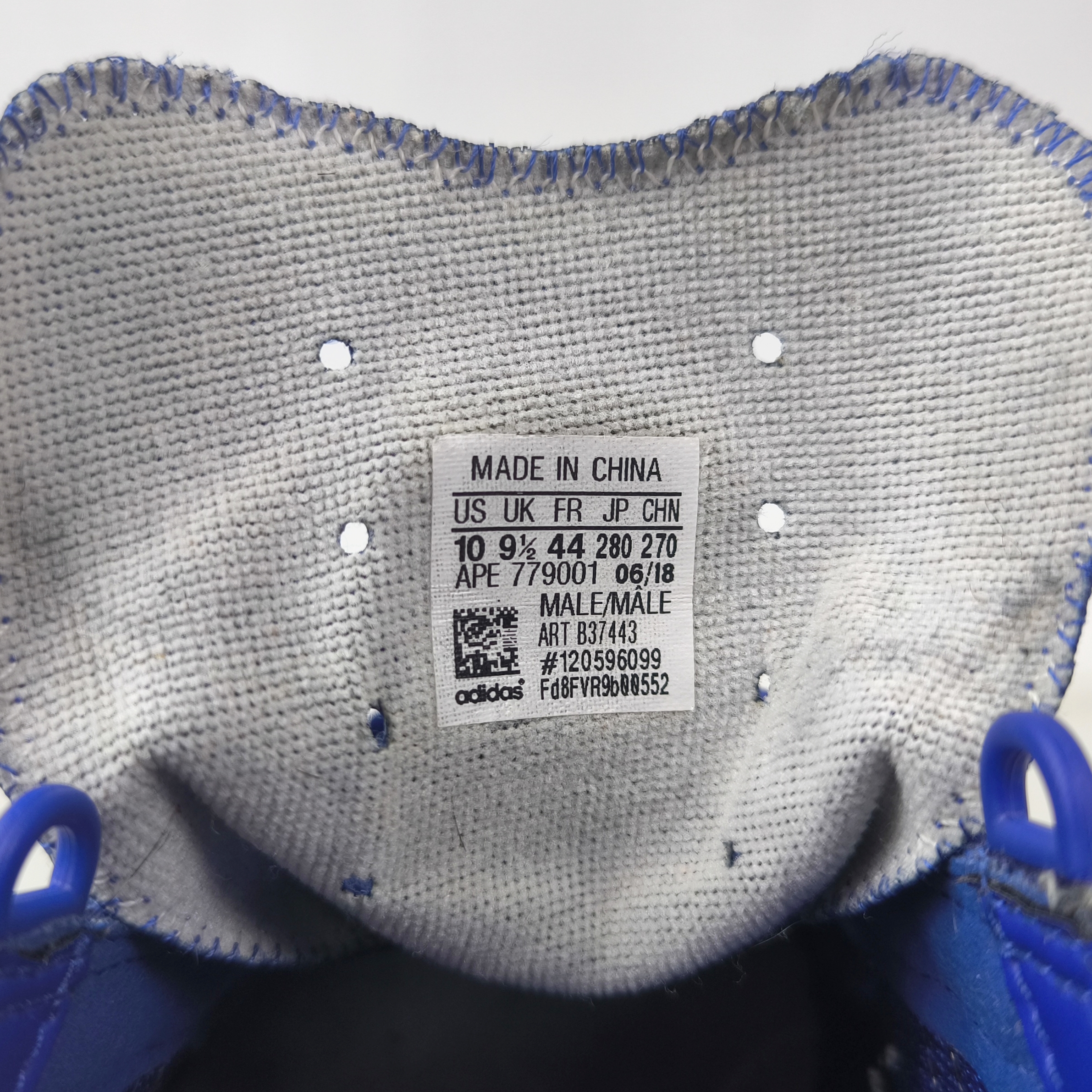 adidas Marathon TR Trainer Schuhe blau EUR 44 UK 9.5 B37443 aus 2018