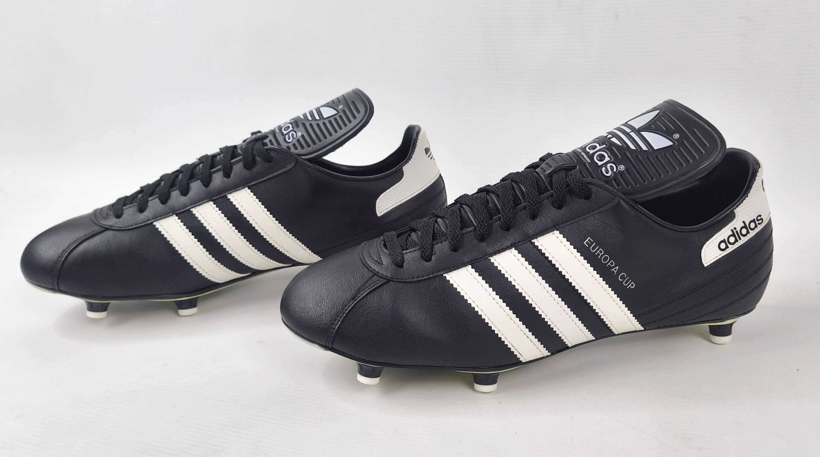 adidas Europa Cup Fussball Schuhe EUR 46 2/3 UK 11.5 West Germany 80s vintage