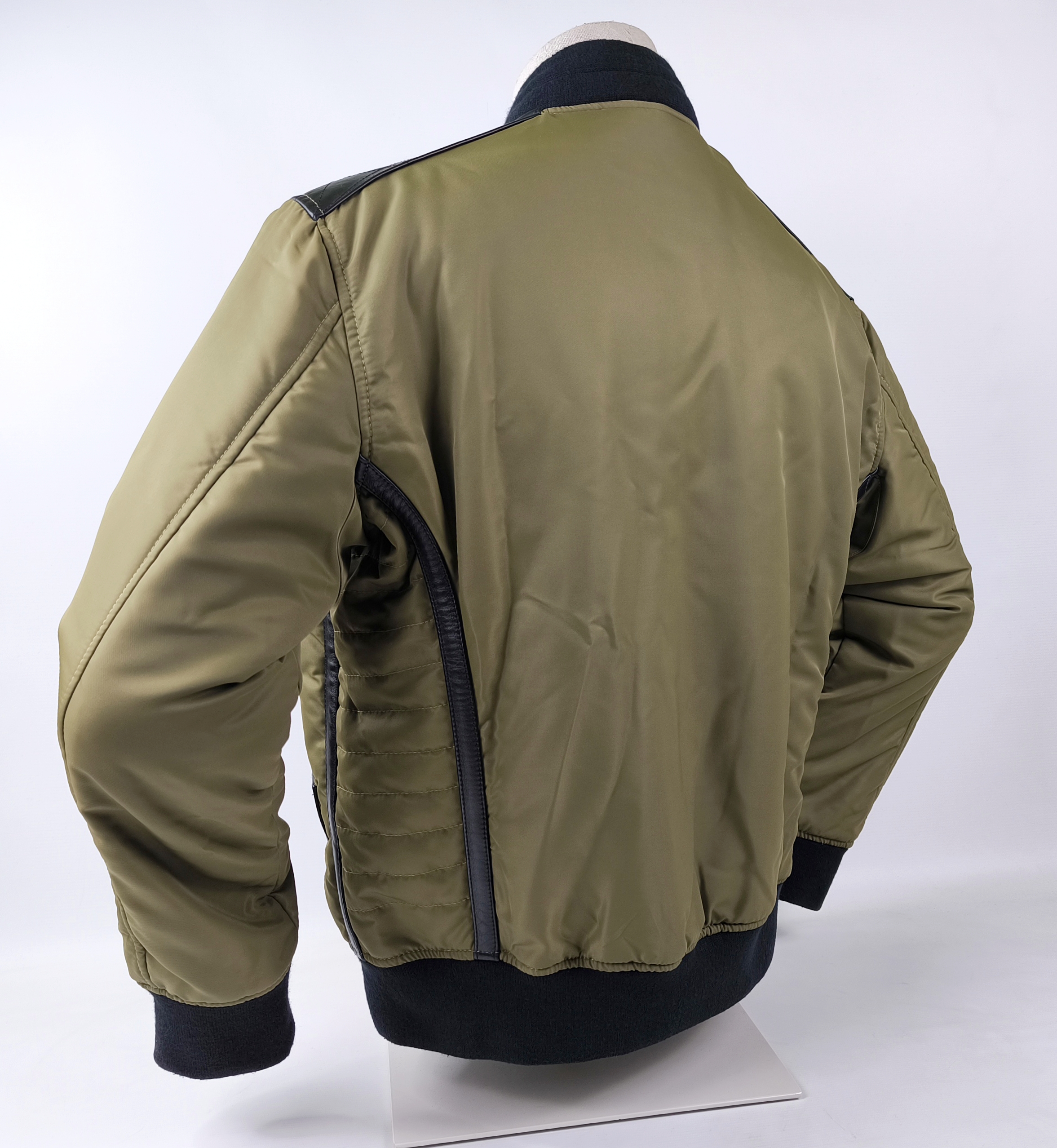 Chevignon Jacke Lunar khaki Gr. XL (L) Lamm Ledereinsätze Uranus