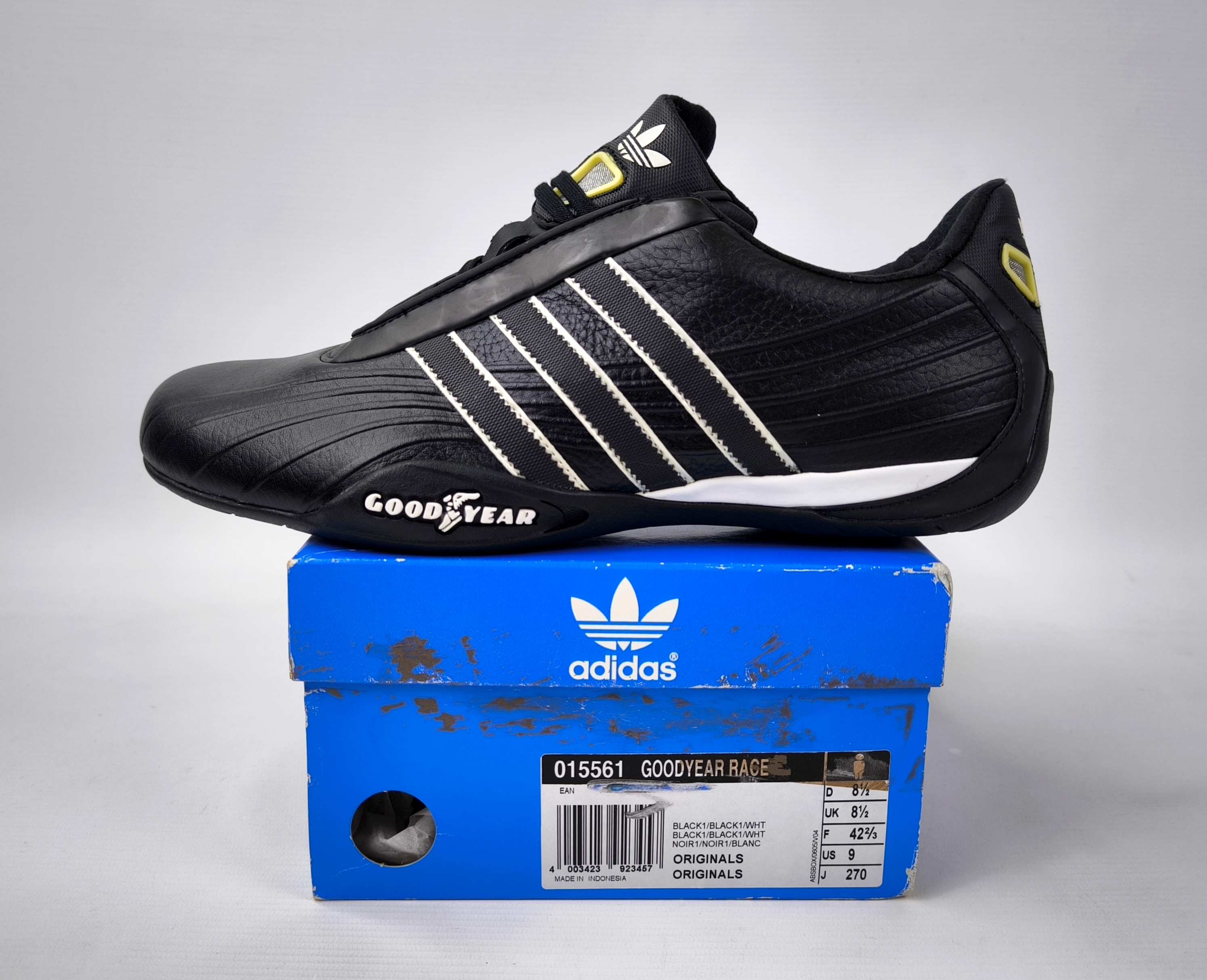 adidas Goodyear Race Schuhe EUR 42 2/3 / UK 8.5 aus 2007 neu 015561 adi racer