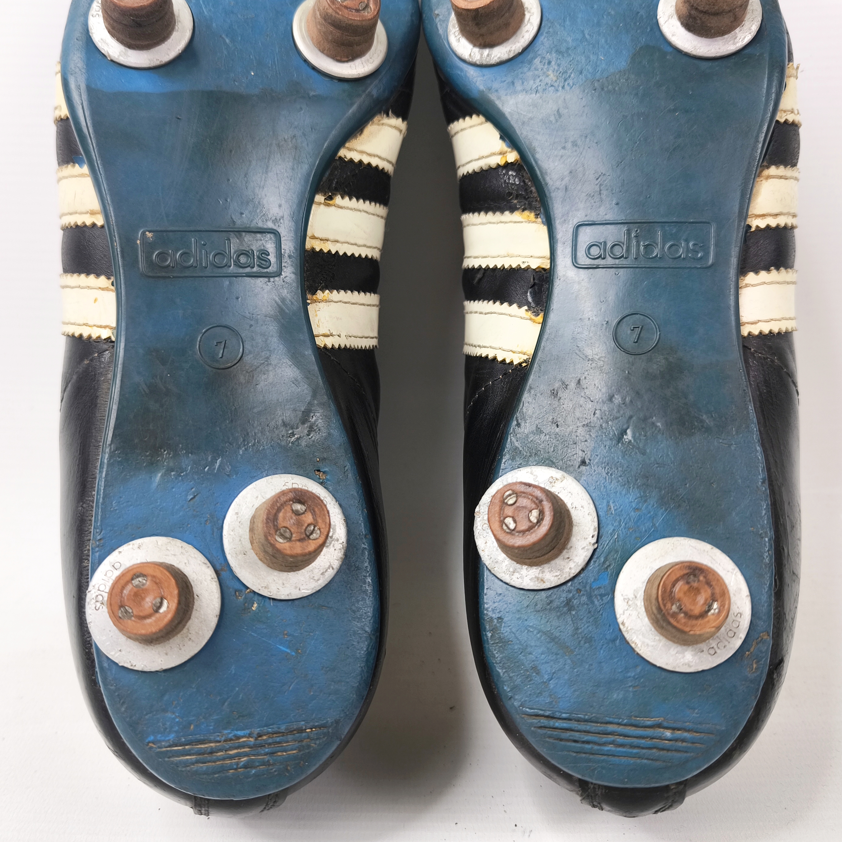 adidas Argentinia Fussball Schuhe 1960er EUR 41 UK 7 Western Germany 60s vintage