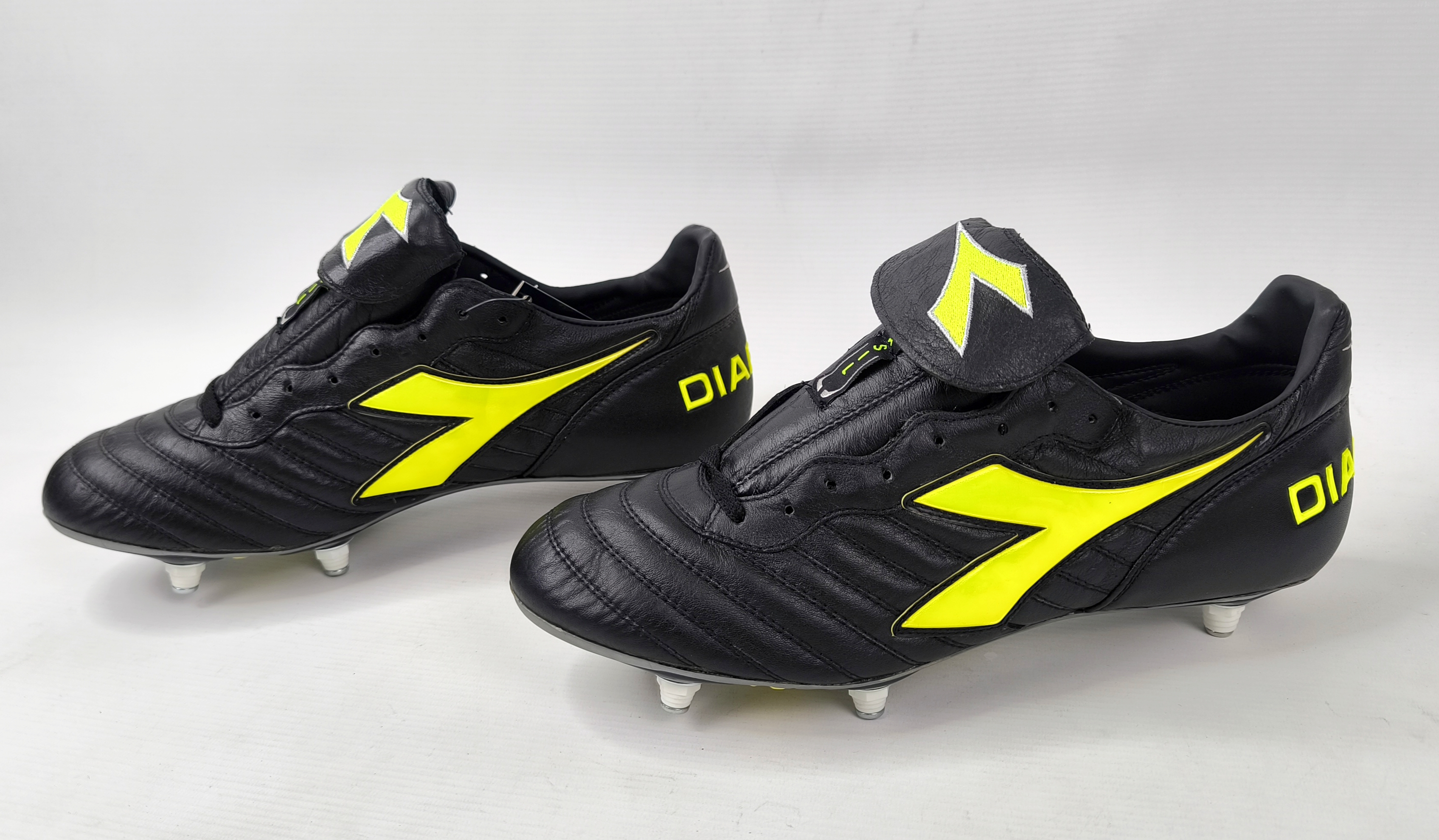Diadora Brasil Pro SC Fussball Schuhe EUR 45.5 / UK 11 Made in Italy 125496 517