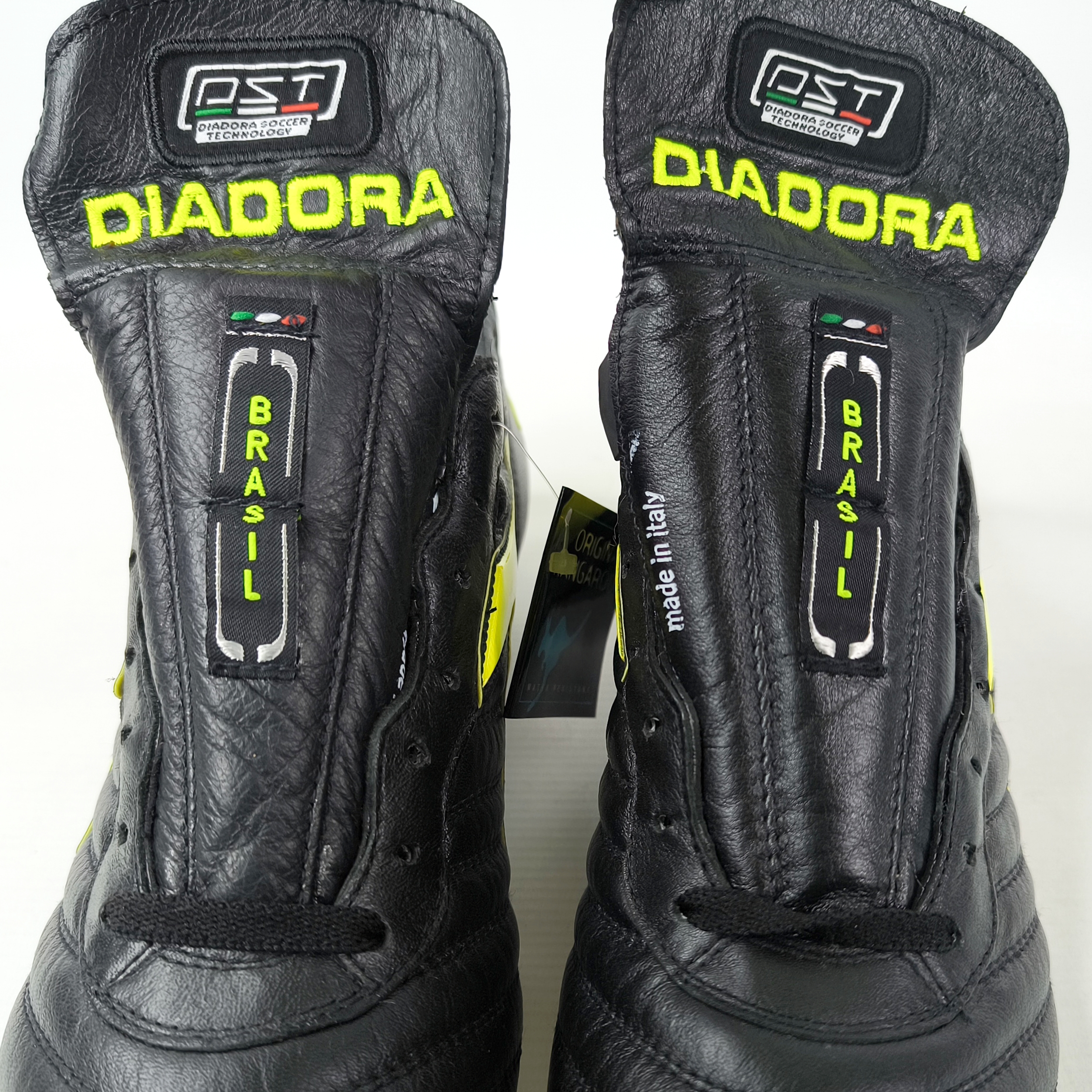 Diadora Brasil Pro SC Fussball Schuhe EUR 45.5 / UK 11 Made in Italy 125496 517