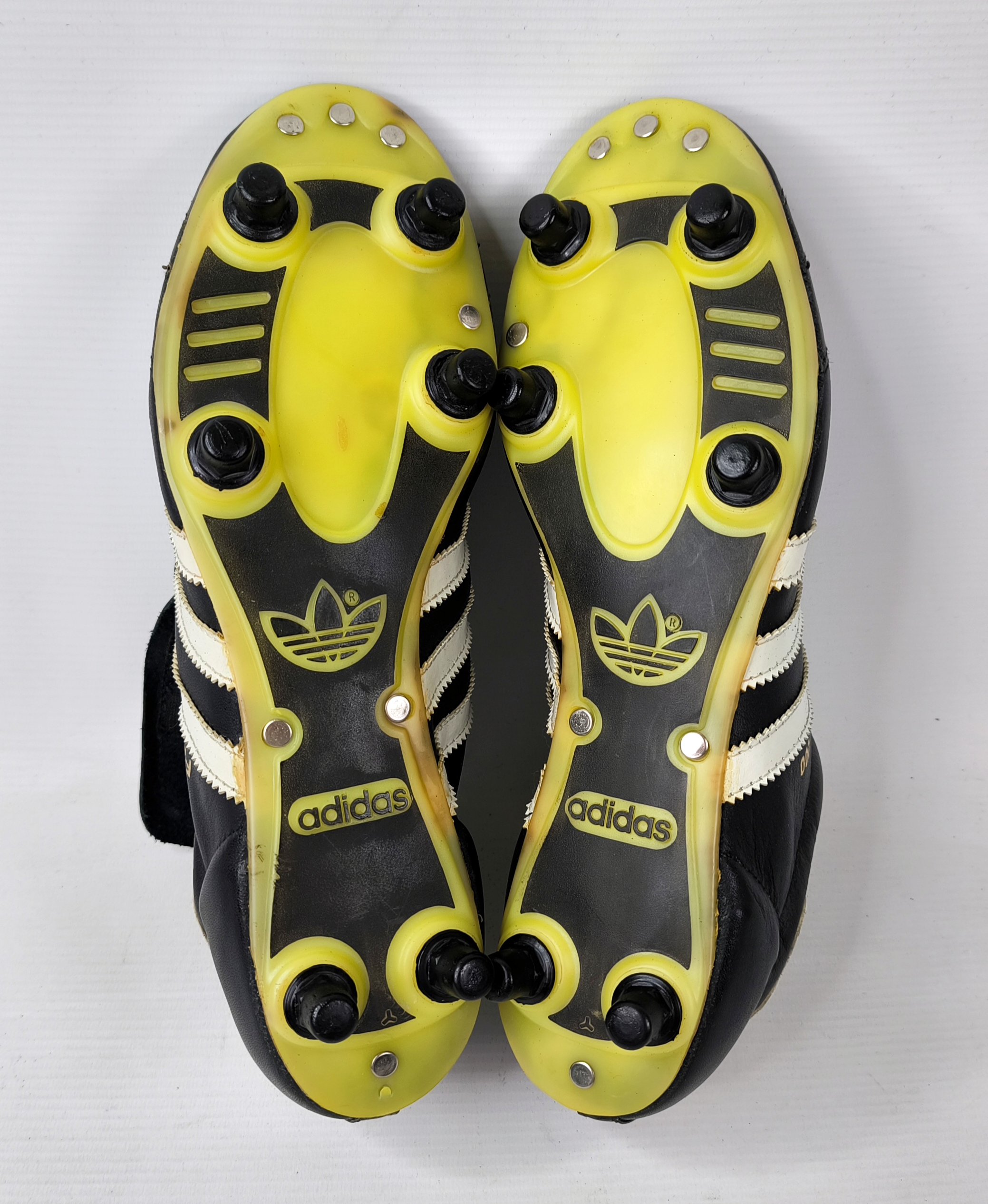 adidas F-200 Fussball Schuhe 1980s EUR 43 1/3 / UK 9.5 vintage BN ungetragen