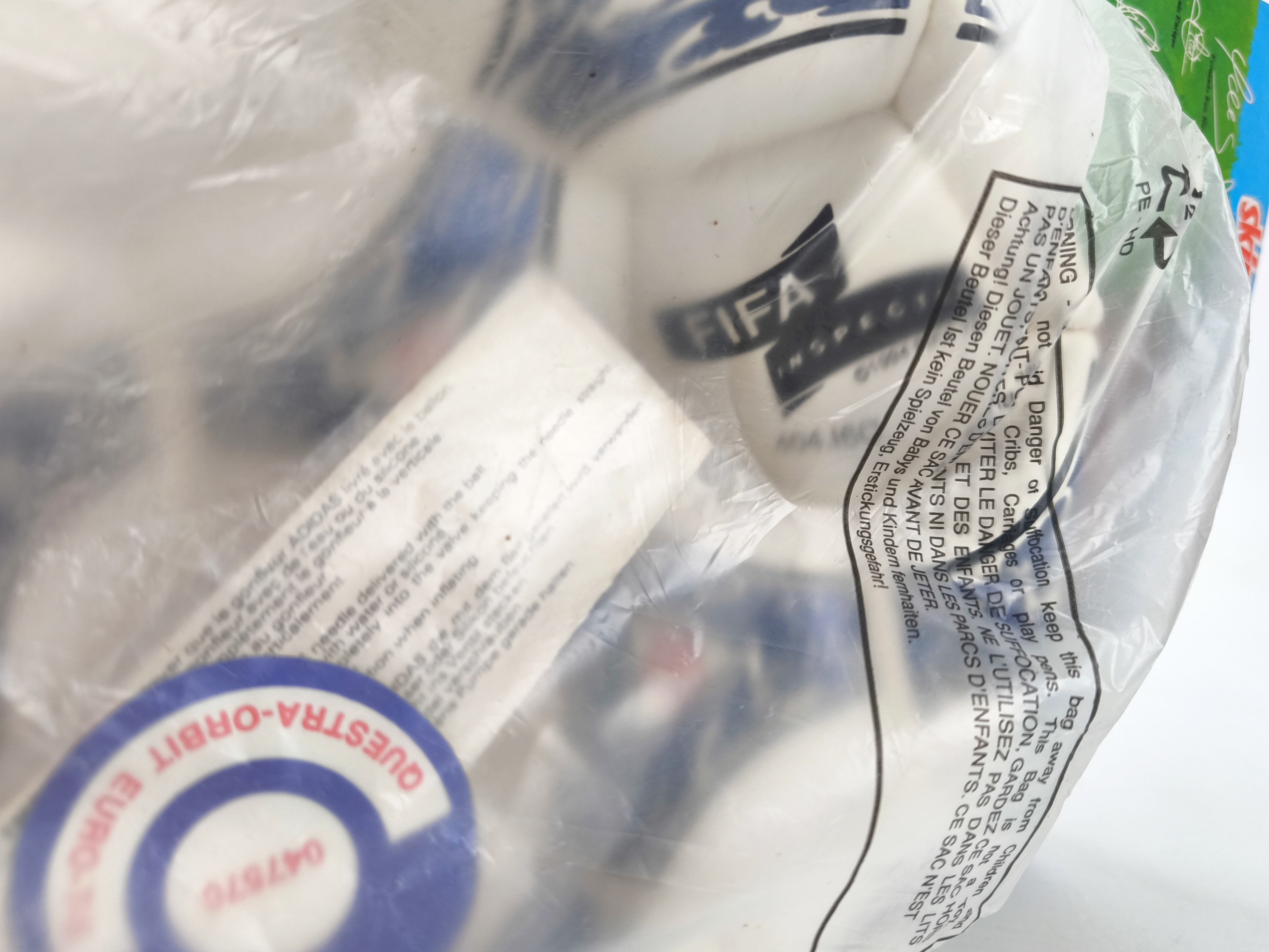 adidas Fußball Questra Europa Orbit EM Euro 1996 spanische Nationalmannschaft