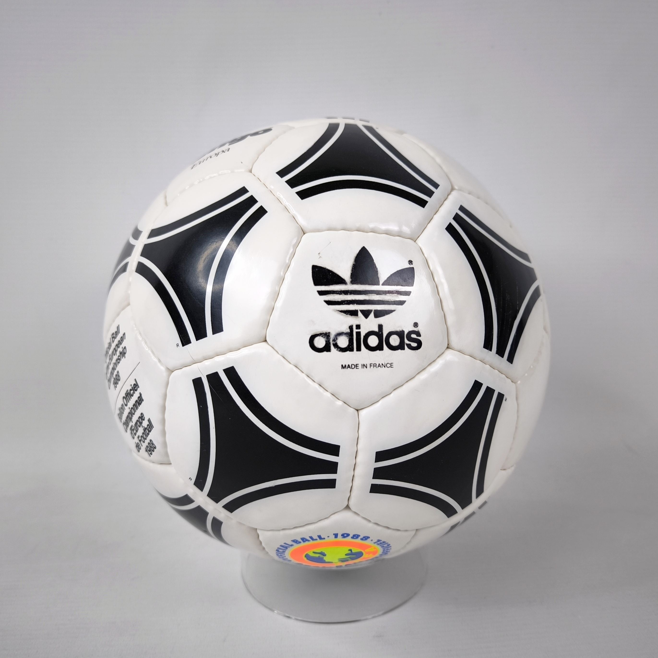 adidas Fussball Tango Europa 1988 Made in France Official matchball European CC