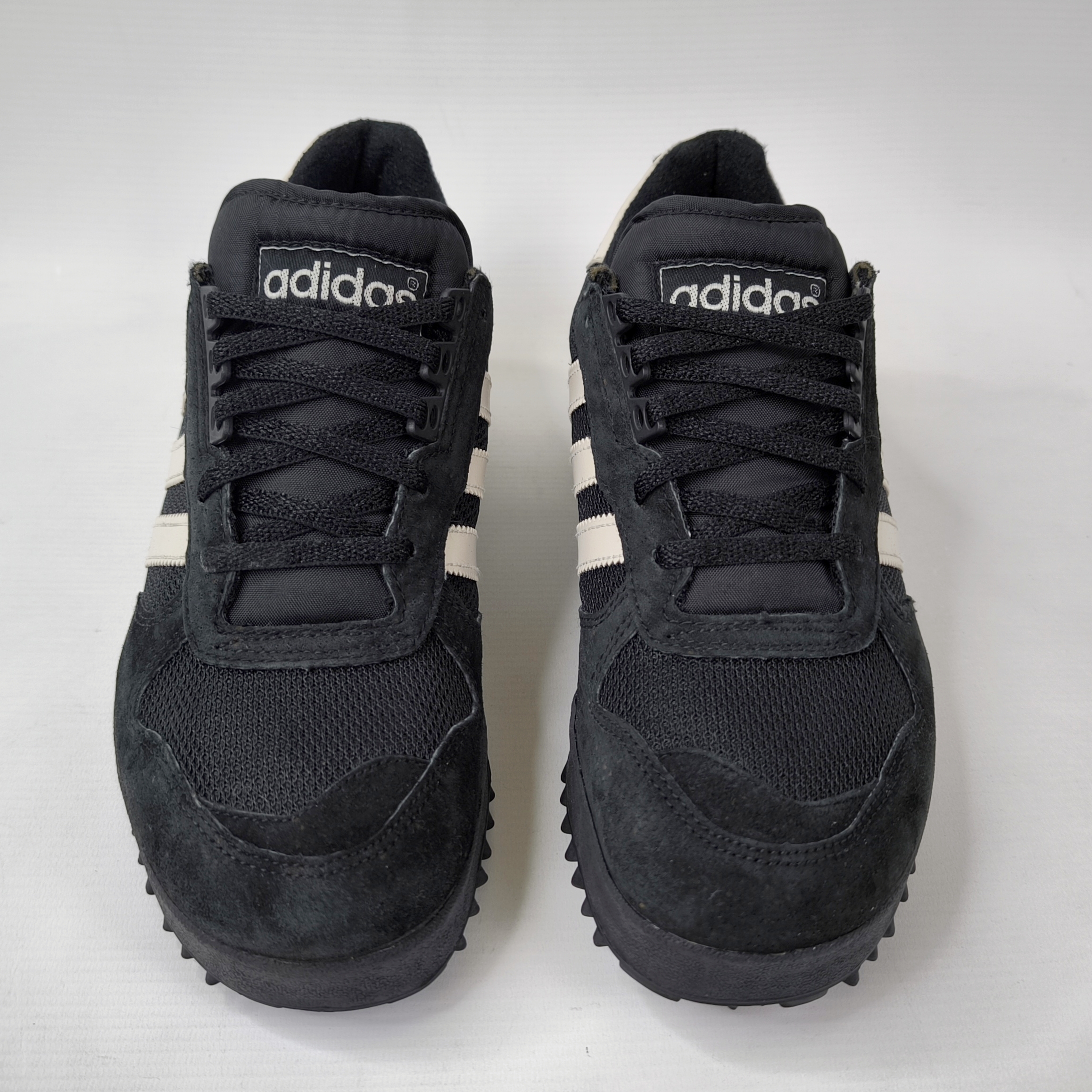 adidas Marathon TR Trainer Schuhe Eur 43 1/3 - UK 9 aus 1994 Made in Korea 3325