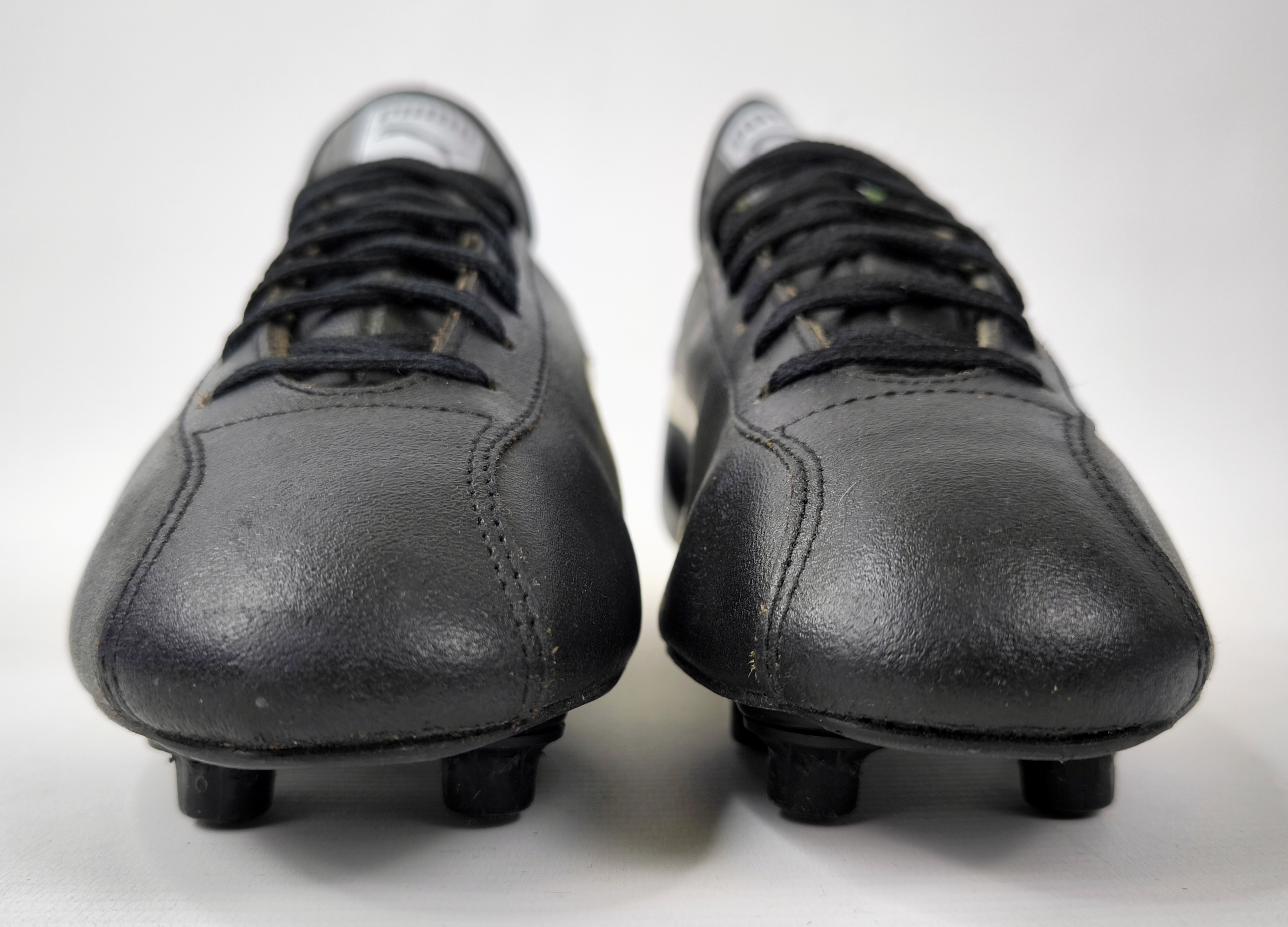 Puma Cordoba Fussball Schuhe schwarz Eur 41 1/3 / UK 7.5 vintage 70s 80s neu