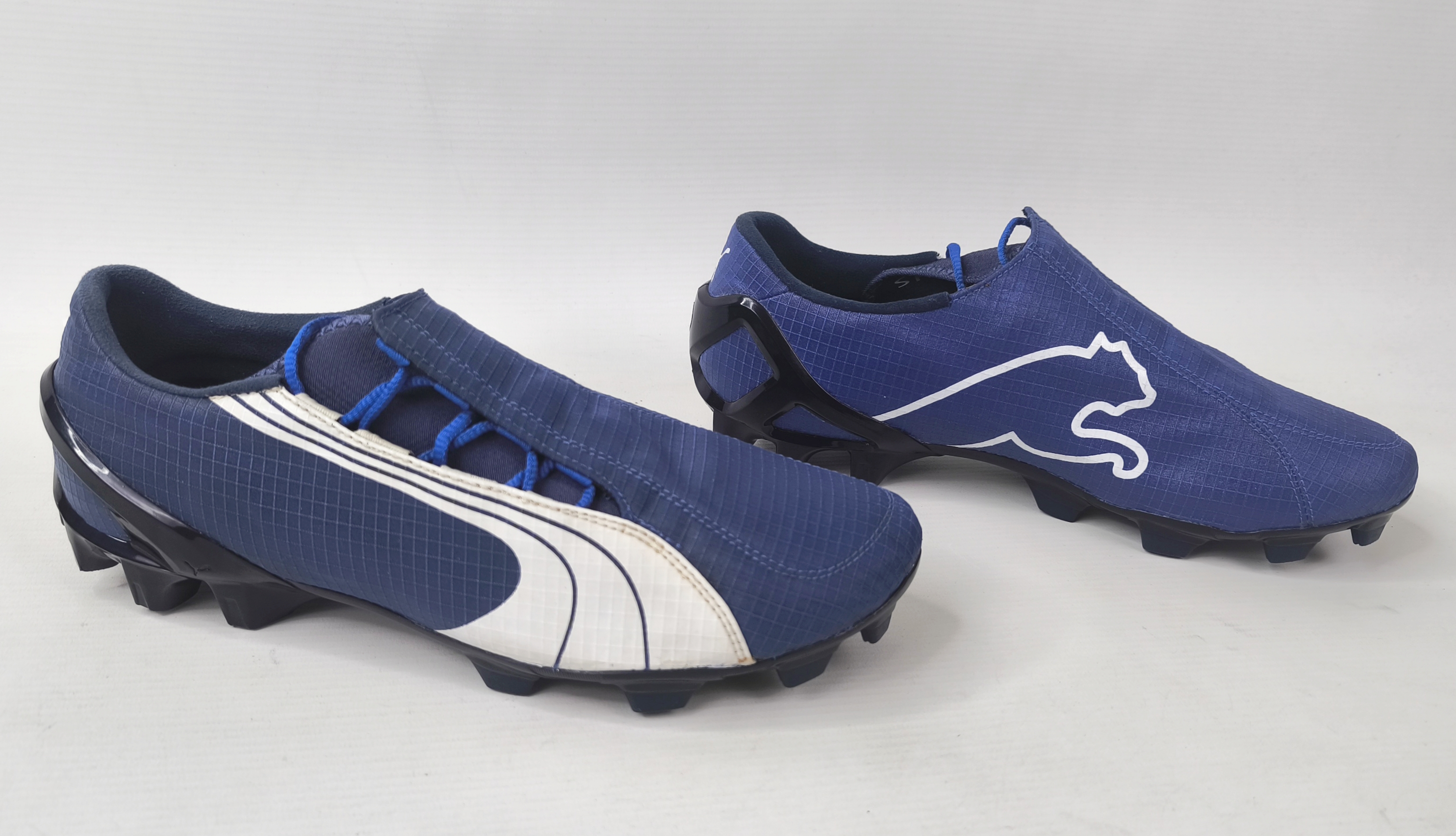 Puma v1.06 FG Fussball Schuhe blau EUR 40 / UK 6.5 aus 2006 ungetragen 101012 06
