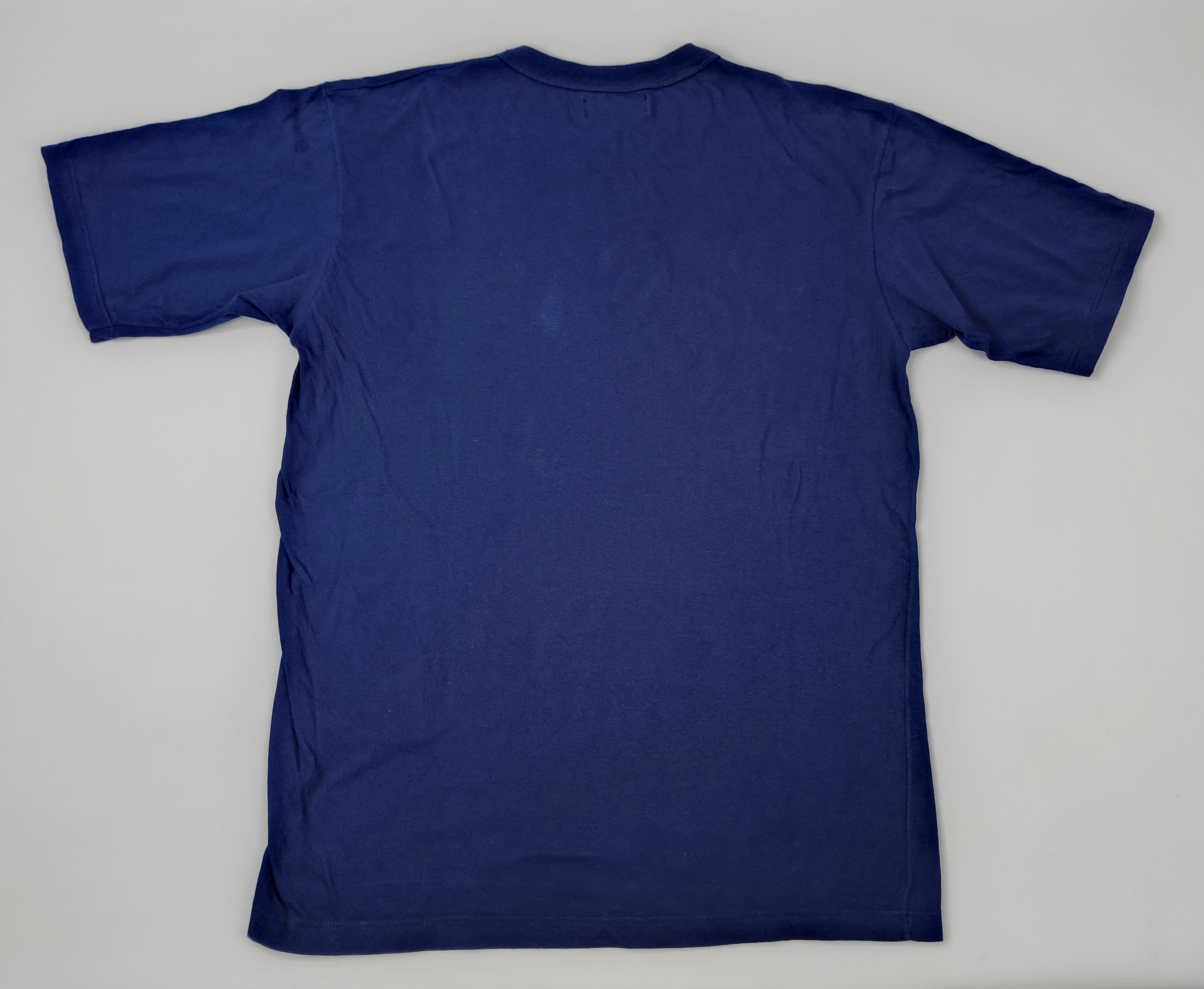 Iceberg T-Shirt mit Logo Print dunkelblau Gr. M (L) Italy vintage 90s