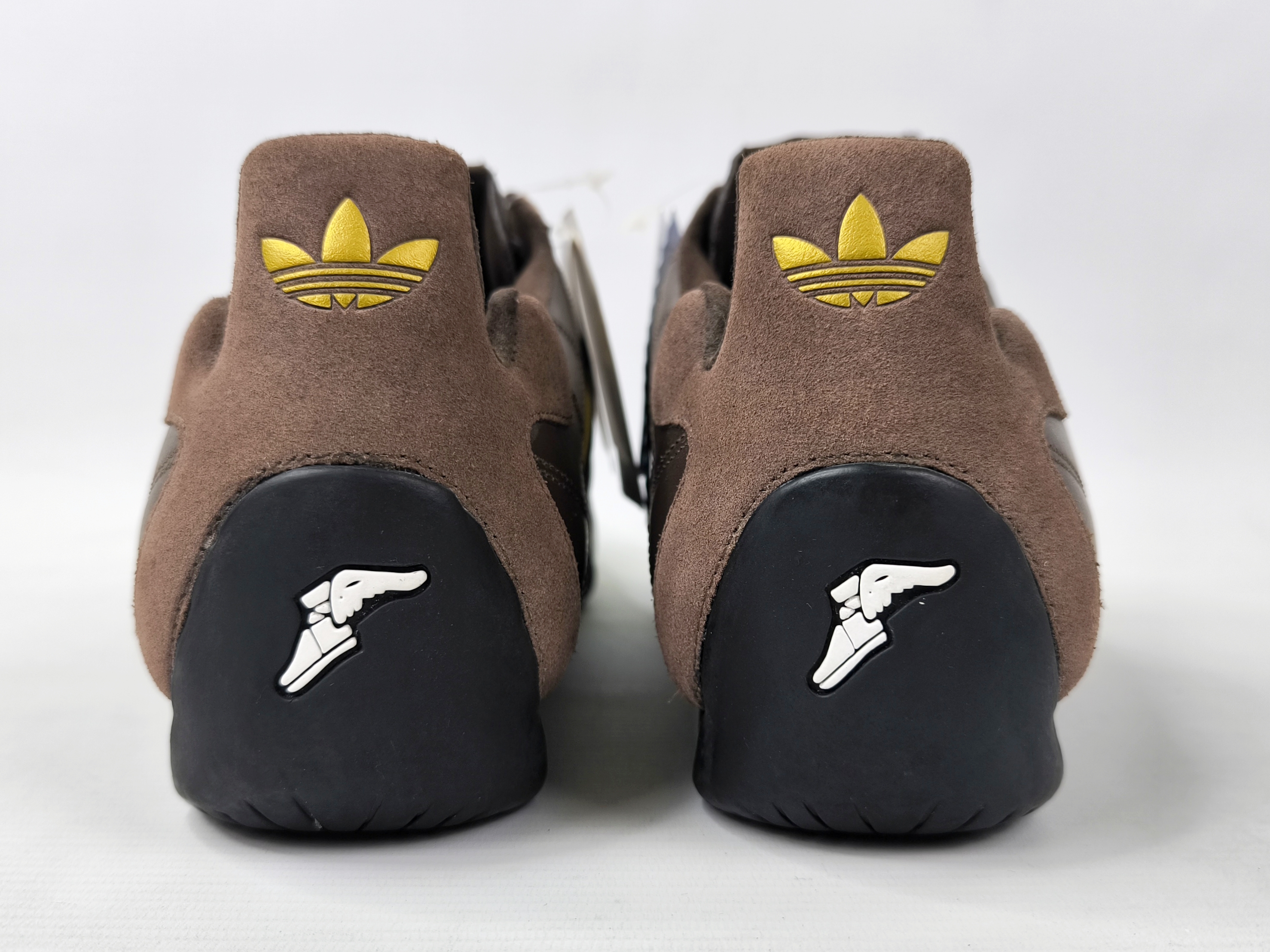adidas Tuscany LEA Schuhe EUR 47 1/3 UK 12 aus 2004 Wildleder Leder braun 044867