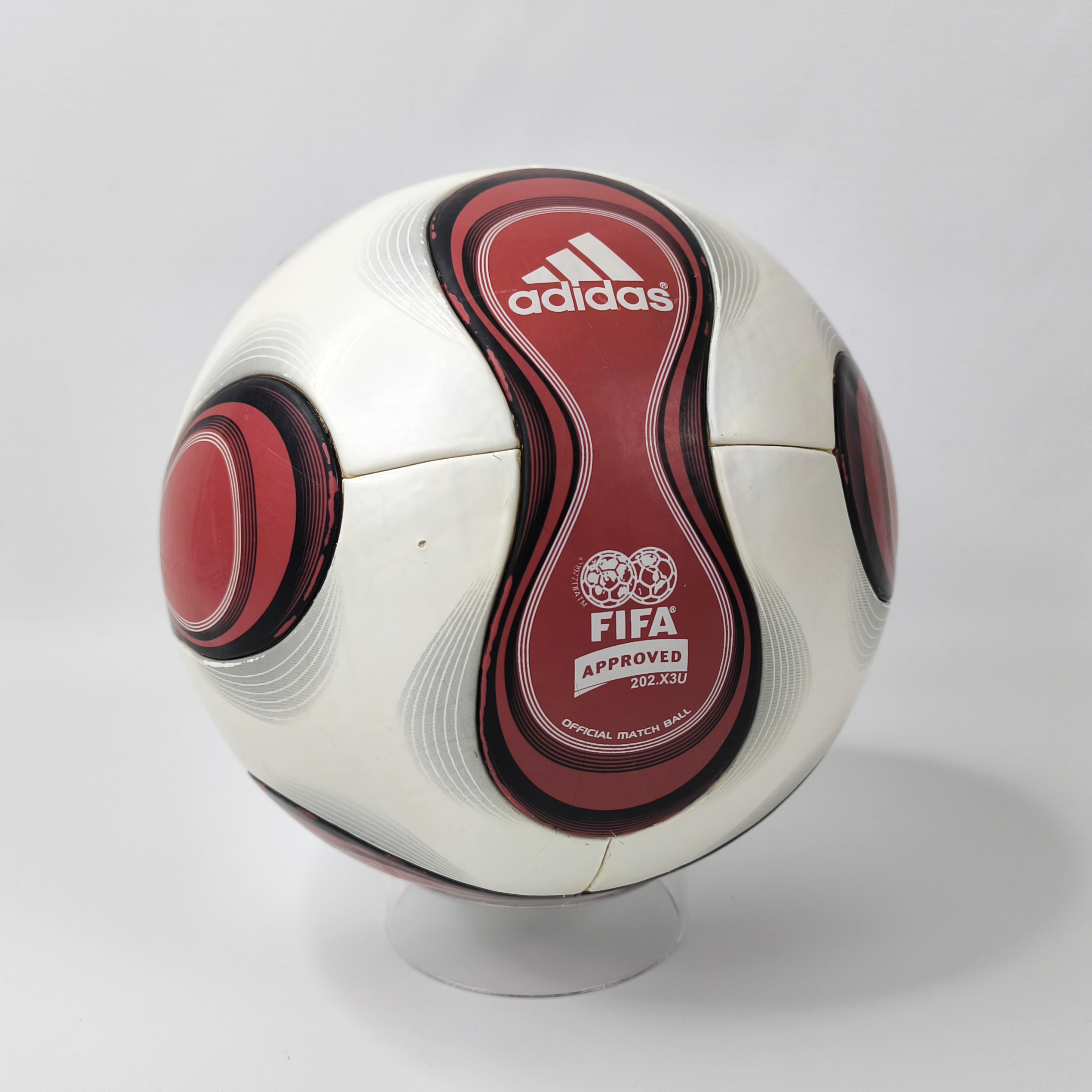 adidas Teamgeist Fussball rot Official Matchball 801627