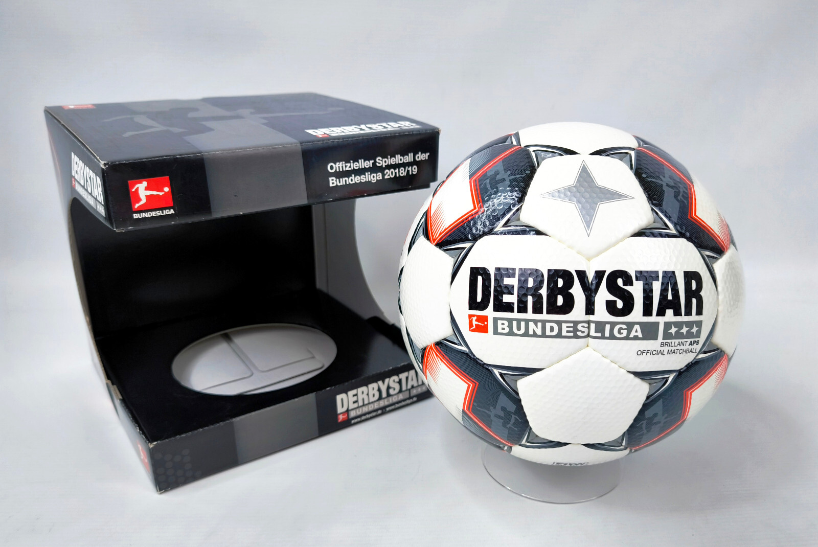 Derbystar Brillant Fußball Bundesliga Ball Saison 2018/19 Official Matchball