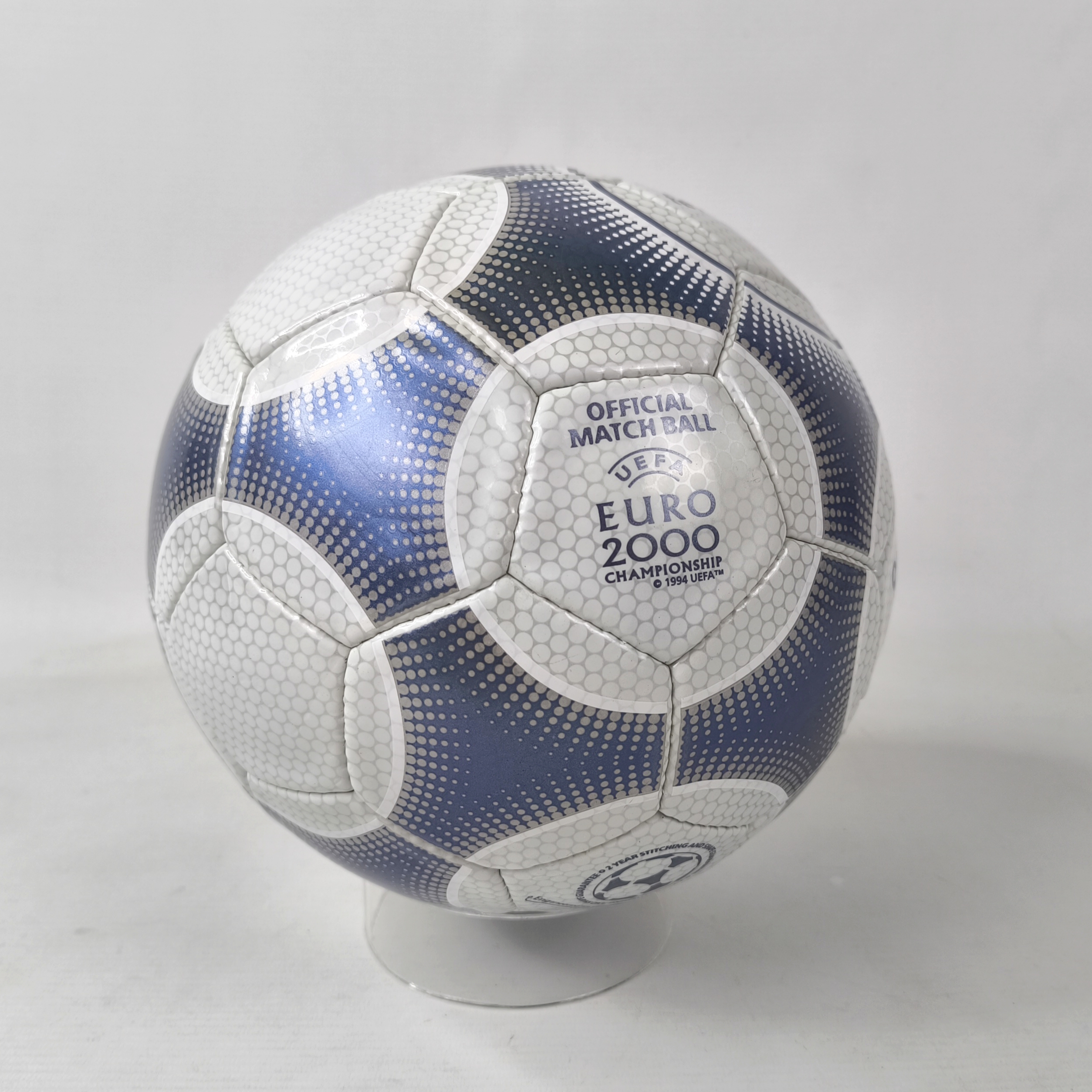adidas Fussball Terrestra Silverstream Official matchball EM Euro 2000