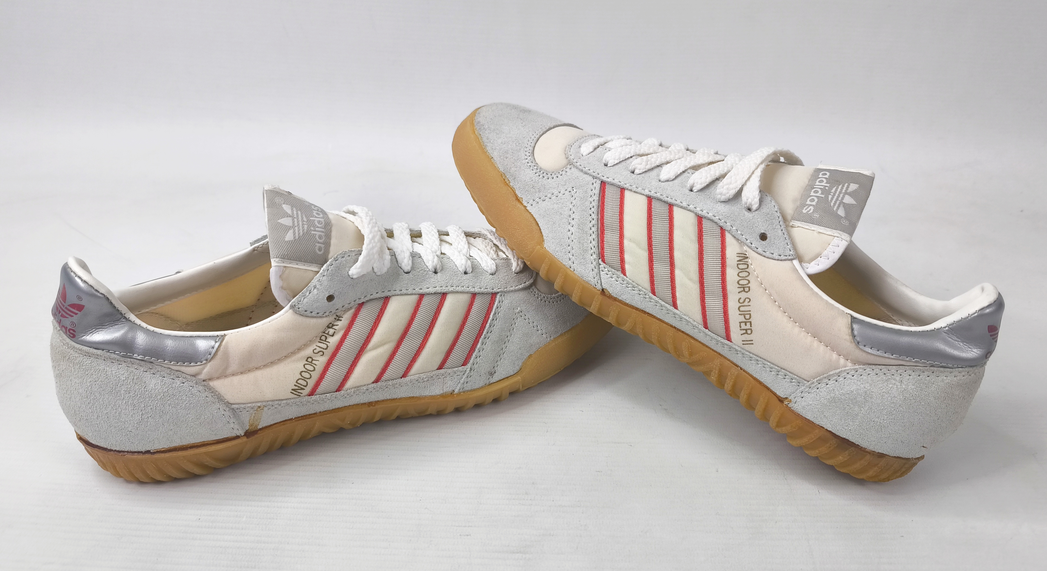 adidas Indoor Super II Schuhe EUR 42 2/3 UK 8.5 Taiwan 80s trainers