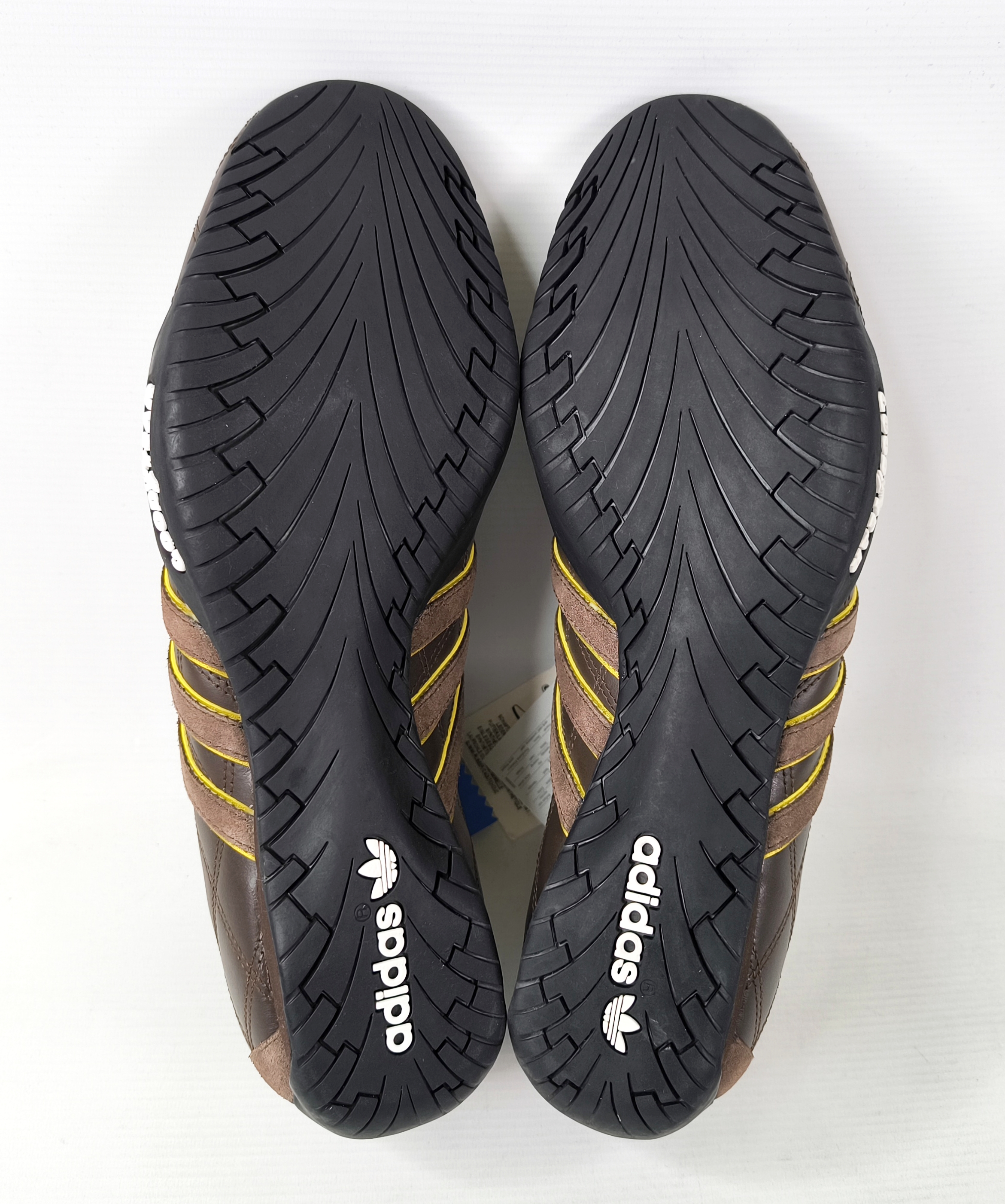 adidas Tuscany LEA Schuhe EUR 47 1/3 UK 12 aus 2004 Wildleder Leder braun 044867
