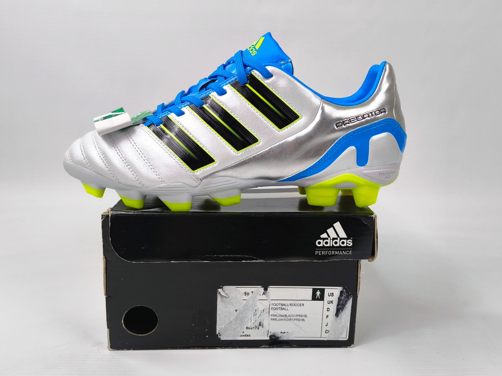 adidas Predator Absolado TRX AG 2011 EUR 42 2/3 / UK 8.5 U41966 neu adipower