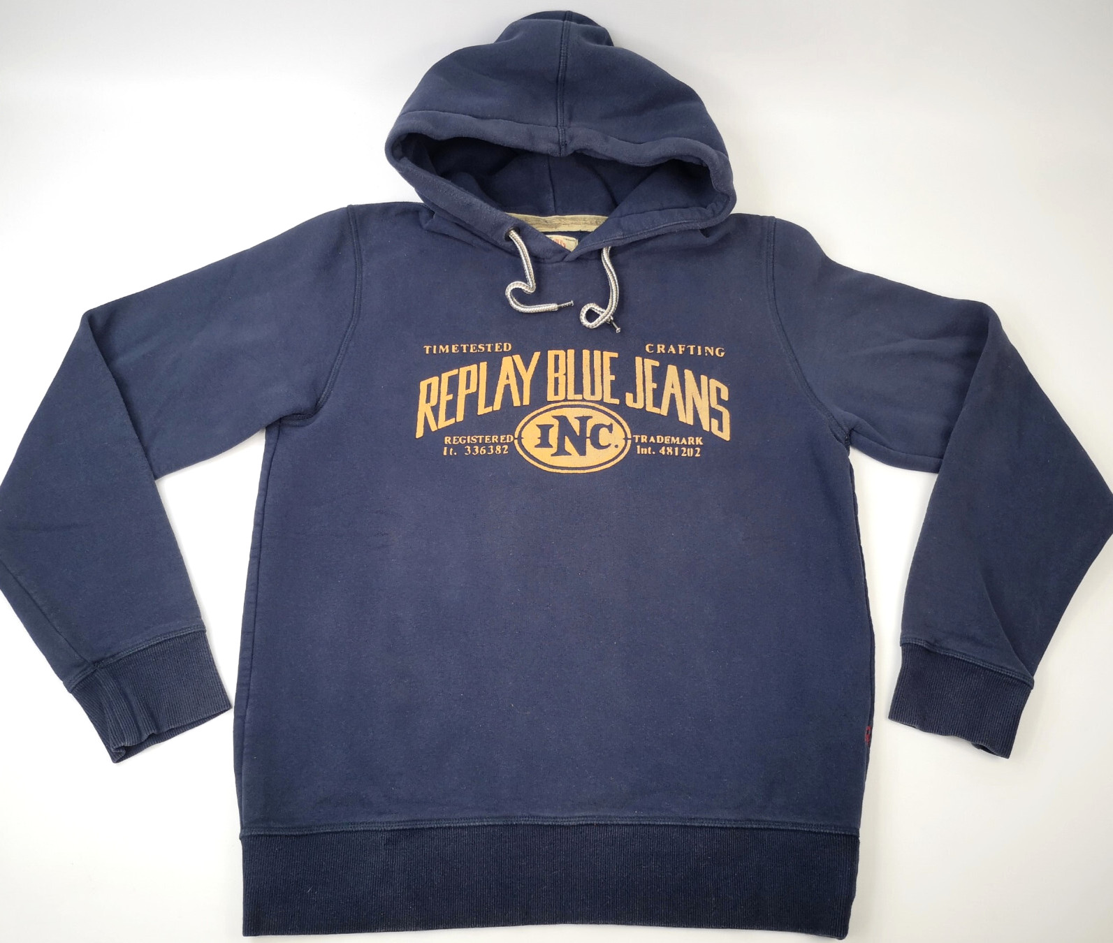 Replay Hoodie Kapuzen Pullover dunkelblau Gr. XL Blue Jeans Inc.