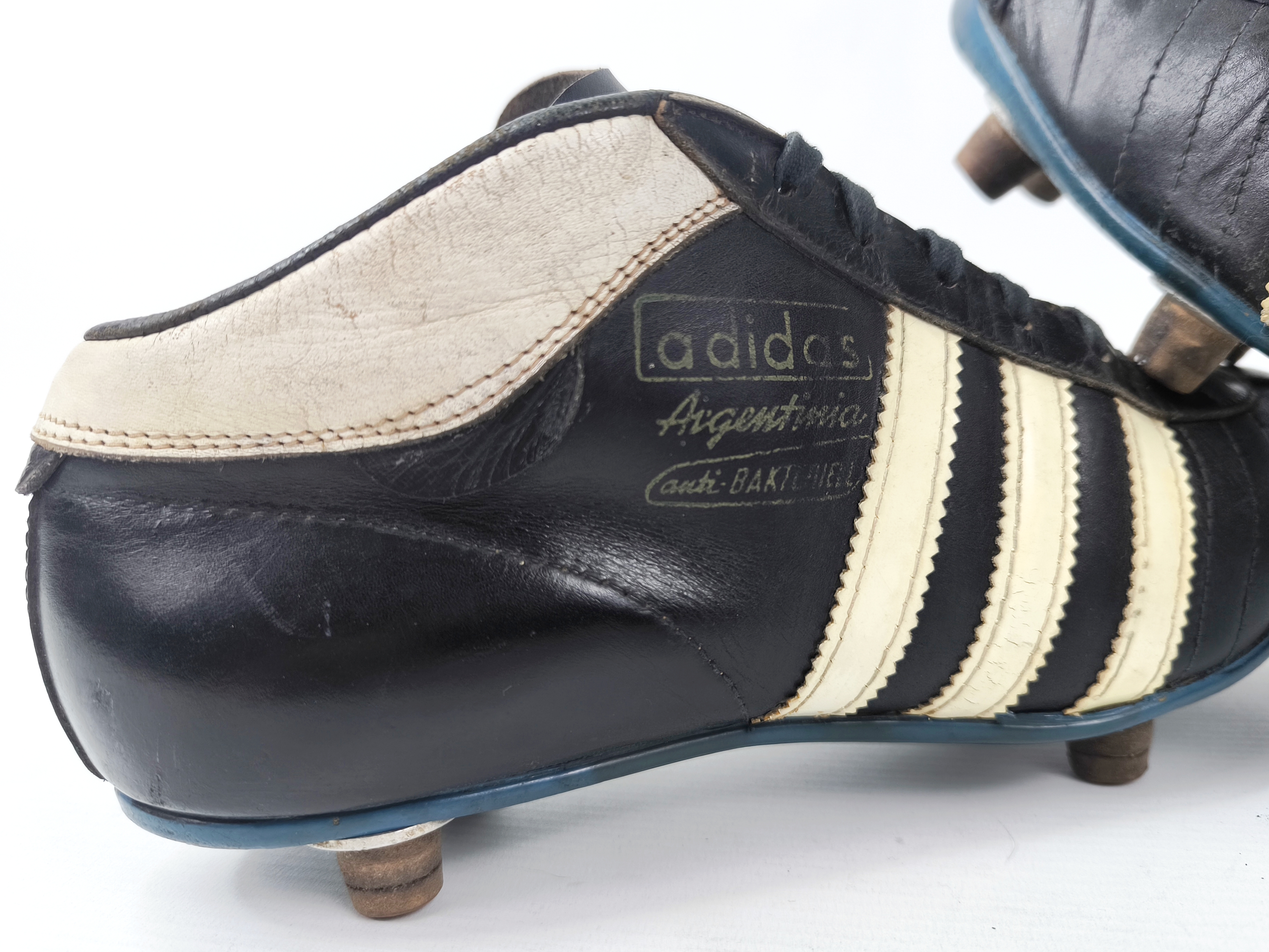 adidas Argentinia Fussball Schuhe 1960er EUR 41 UK 7 Western Germany 60s vintage