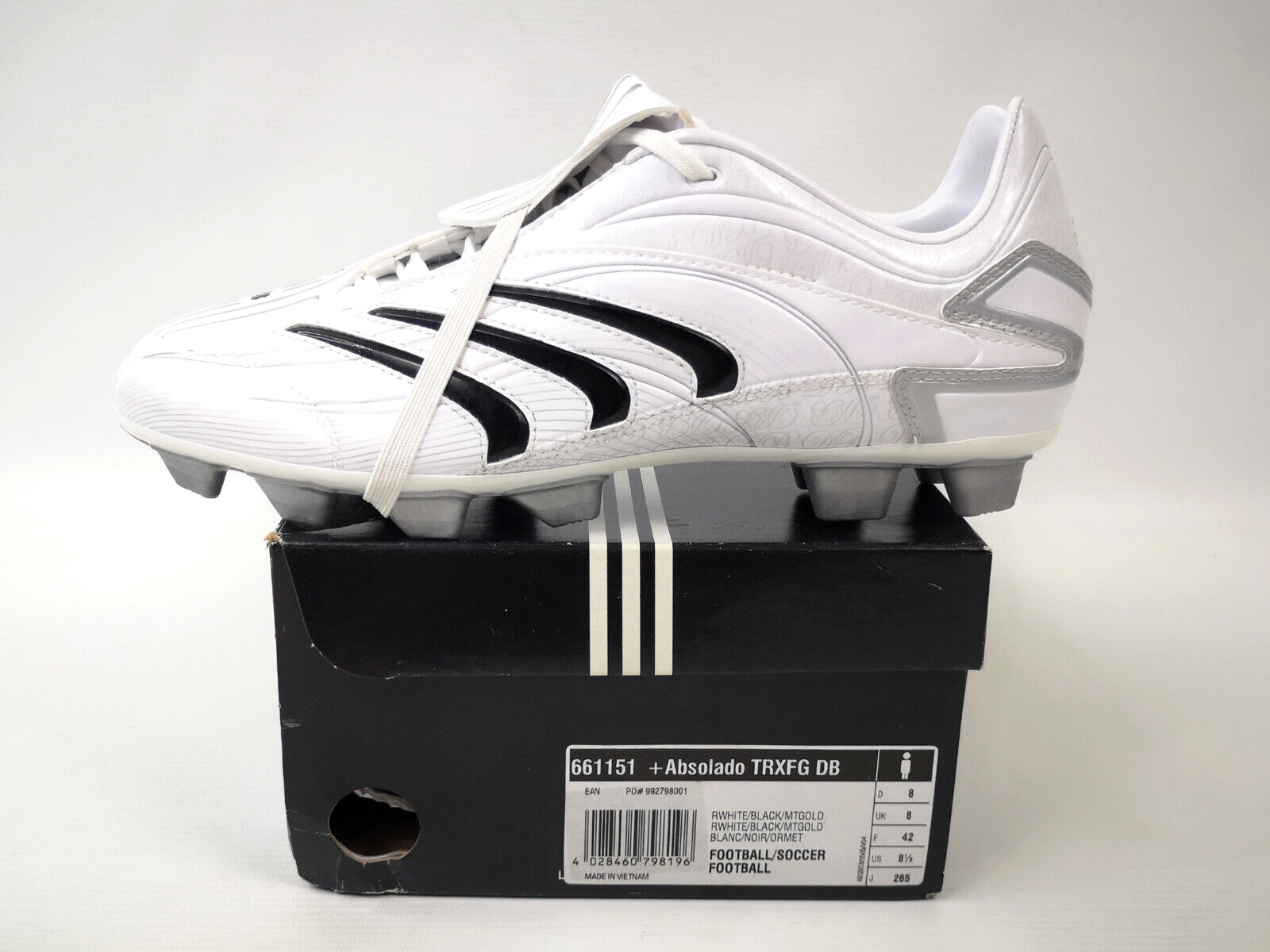 adidas Absolado TRX FG DB 2006 Gr. 42 / UK 8 661151 Absolute Predator Beckham